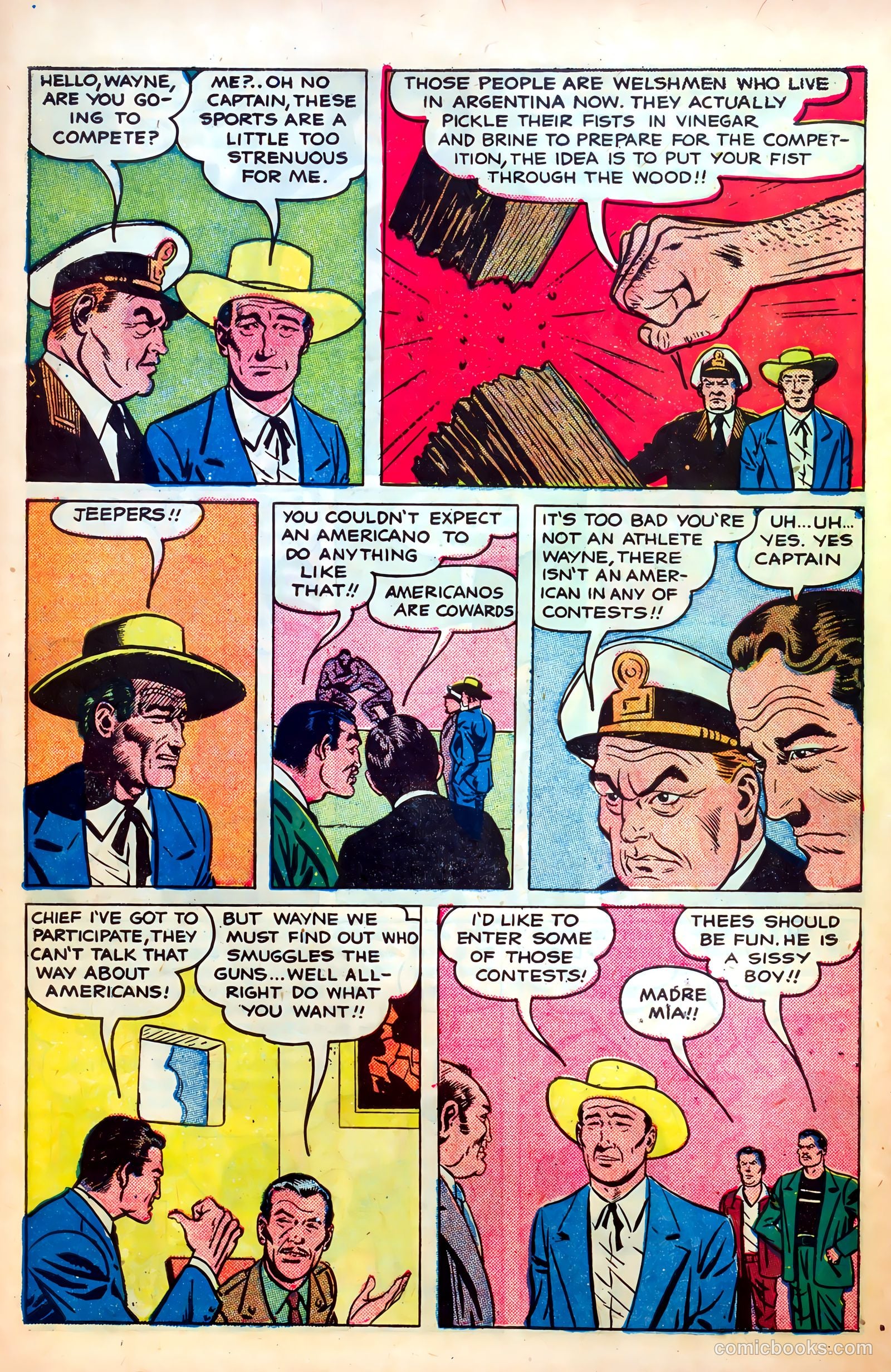 John Wayne Adventure Comics #5 — page 46 of 52