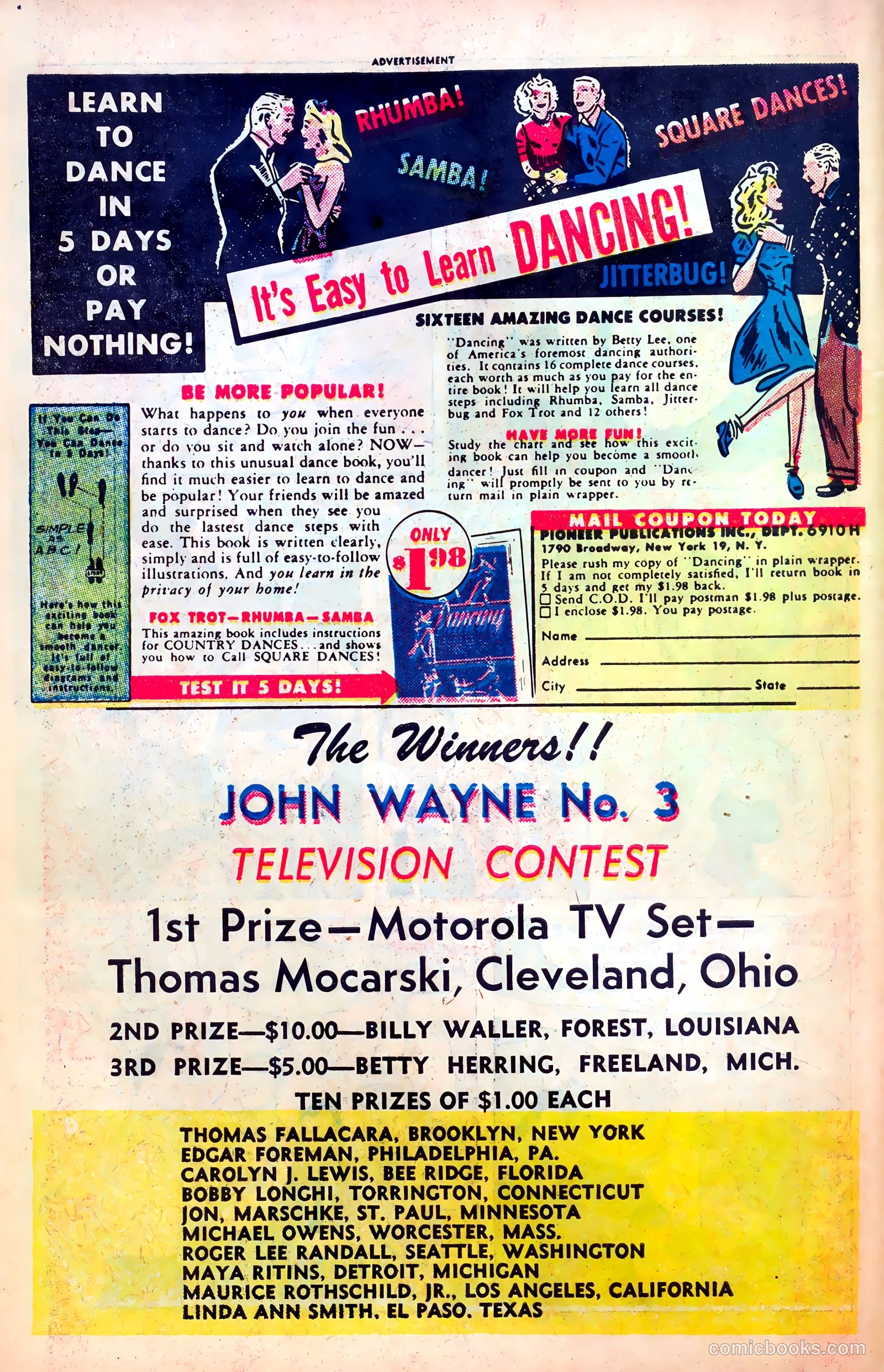 John Wayne Adventure Comics #5 — page 50 of 52