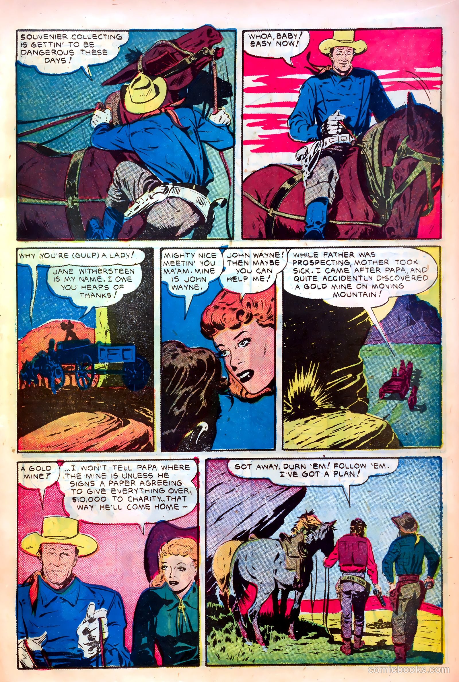 John Wayne Adventure Comics #5 — page 17 of 52