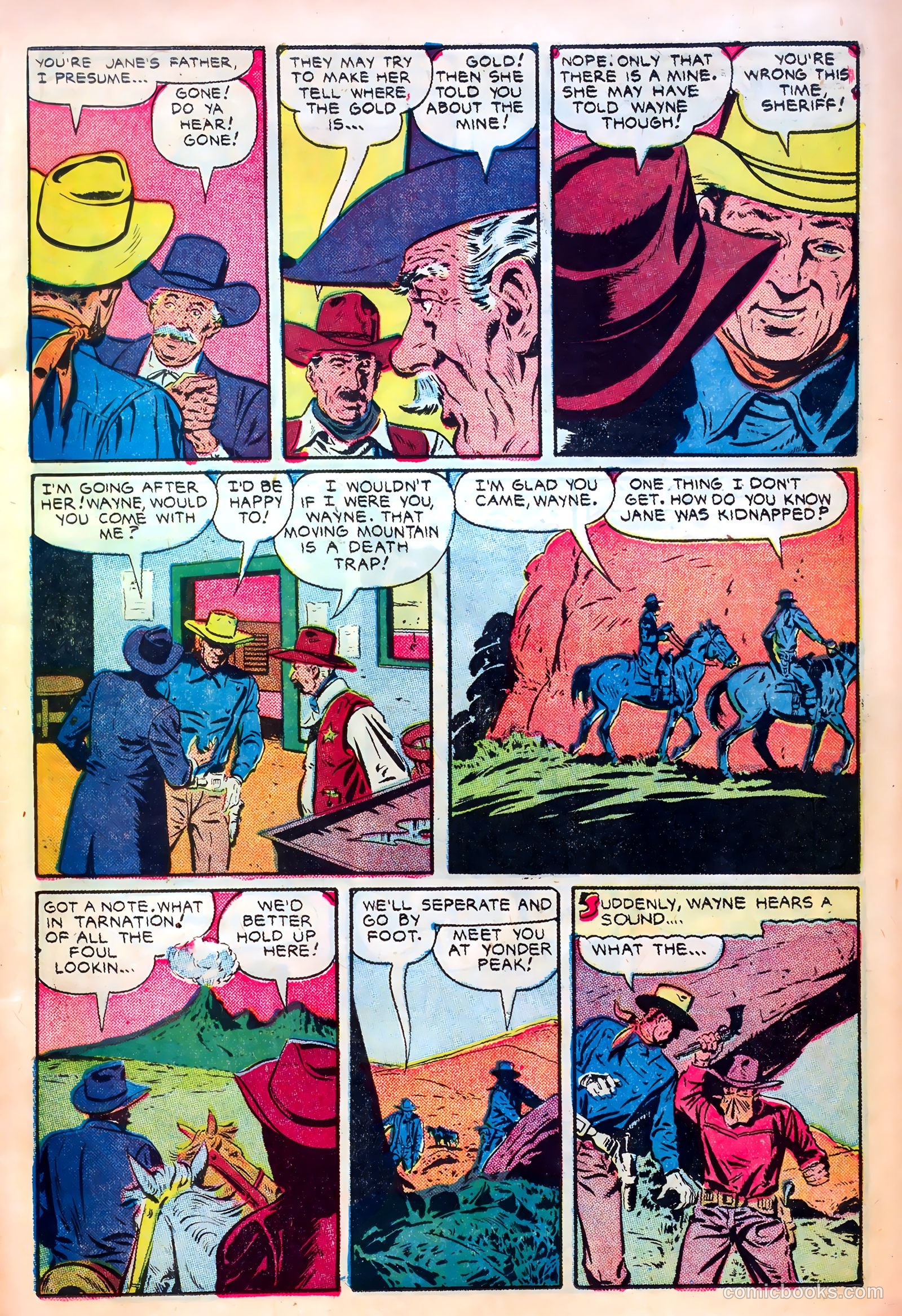 John Wayne Adventure Comics #5 — page 19 of 52