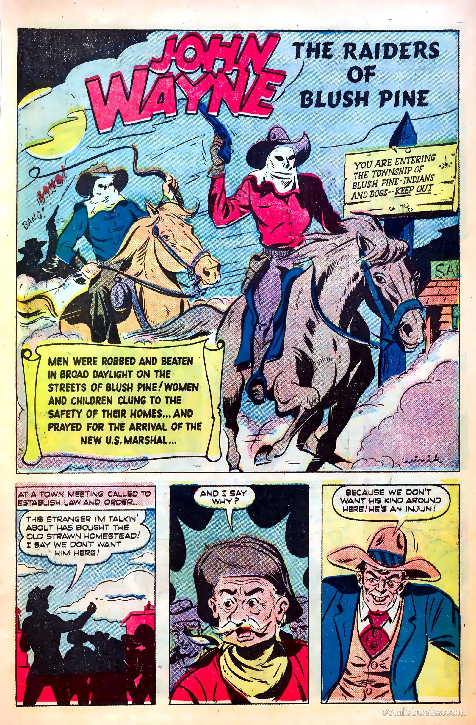 John Wayne Adventure Comics #5 — page 25 of 52