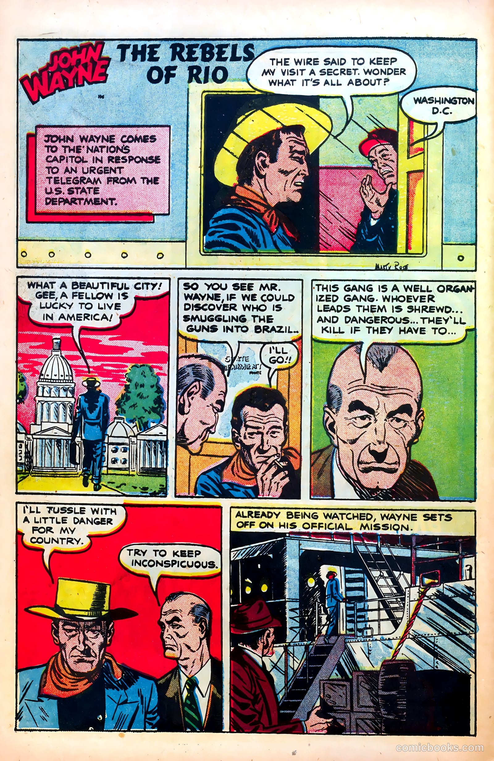 John Wayne Adventure Comics #5 — page 42 of 52