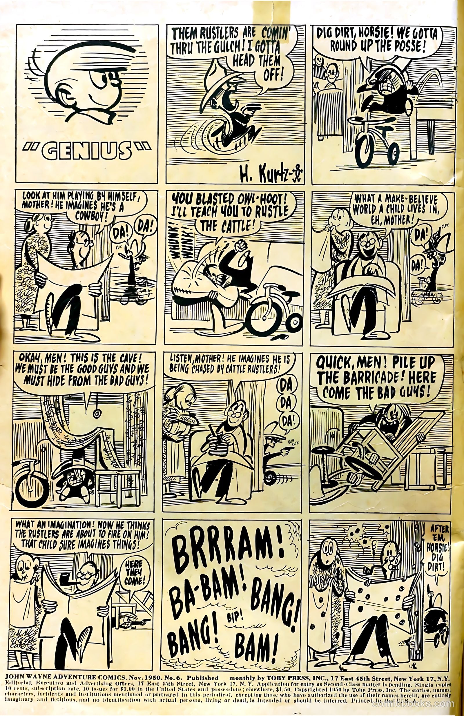 John Wayne Adventure Comics #6 — page 2 of 53