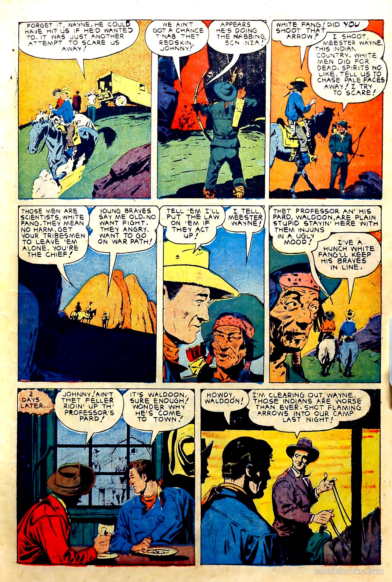 John Wayne Adventure Comics #6 — page 5 of 53