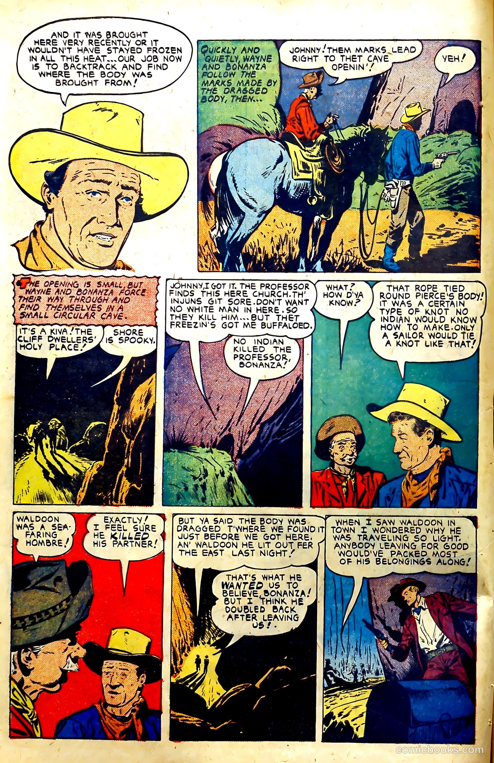 John Wayne Adventure Comics #6 — page 8 of 53