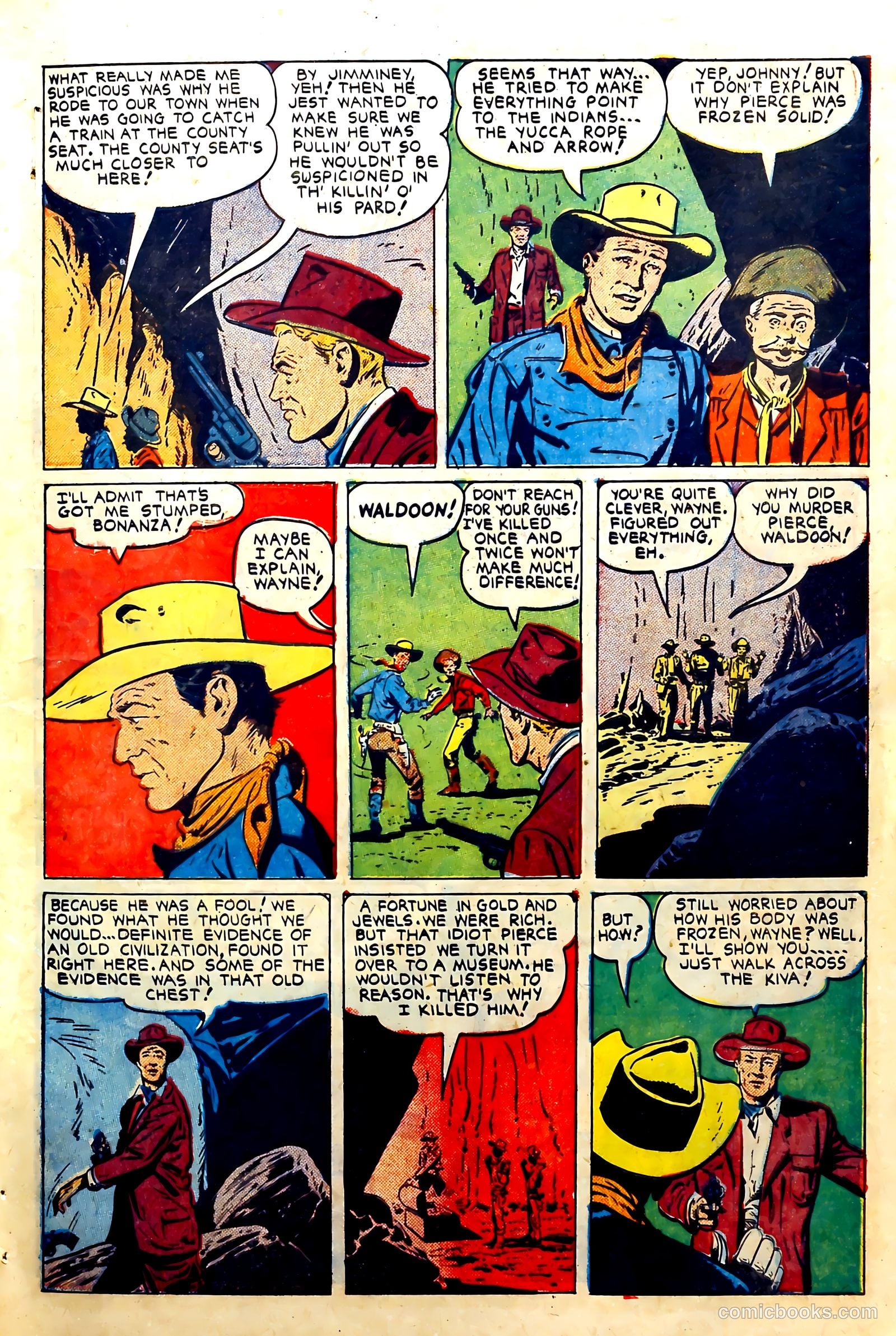 John Wayne Adventure Comics #6 — page 9 of 53