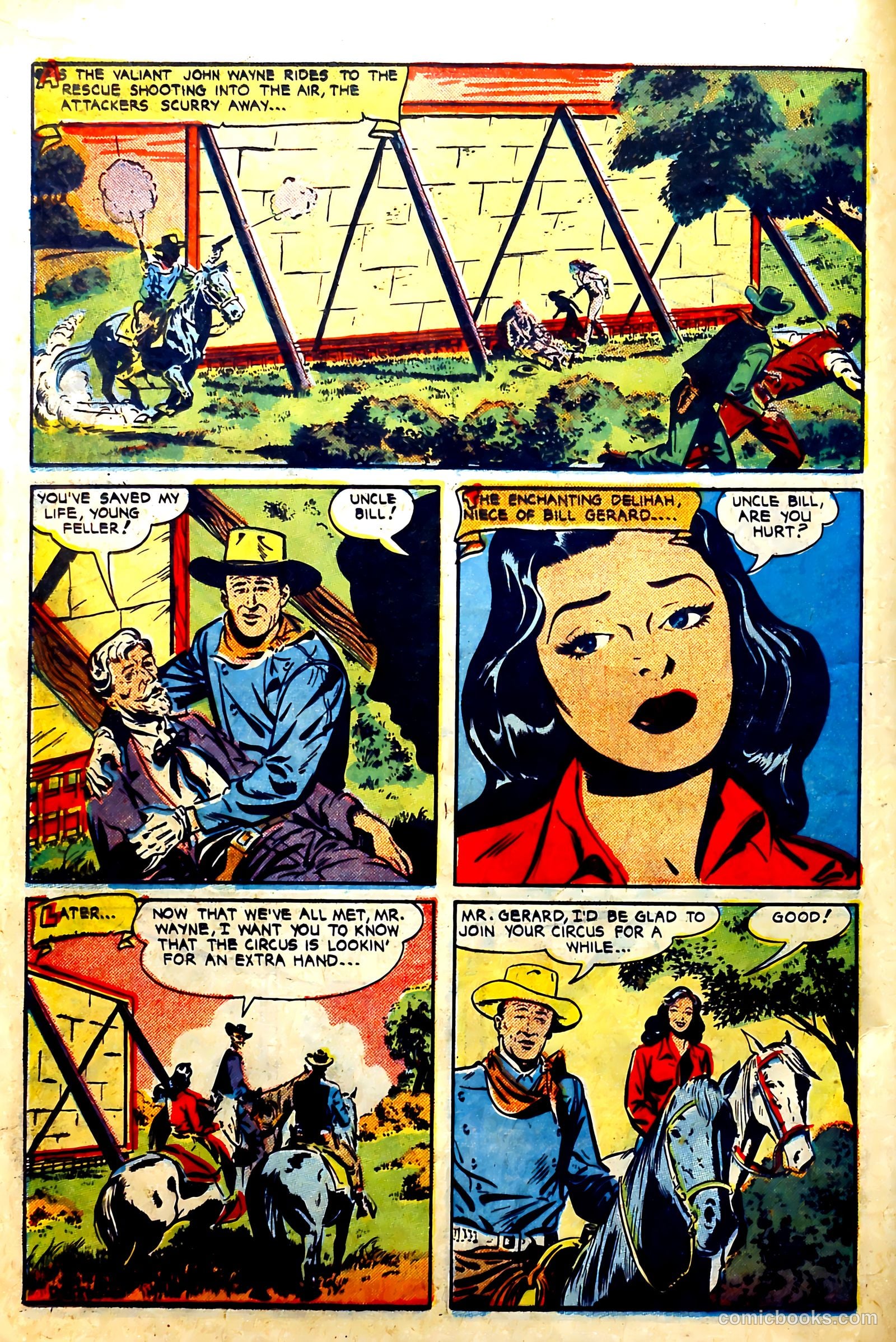 John Wayne Adventure Comics #6 — page 18 of 53