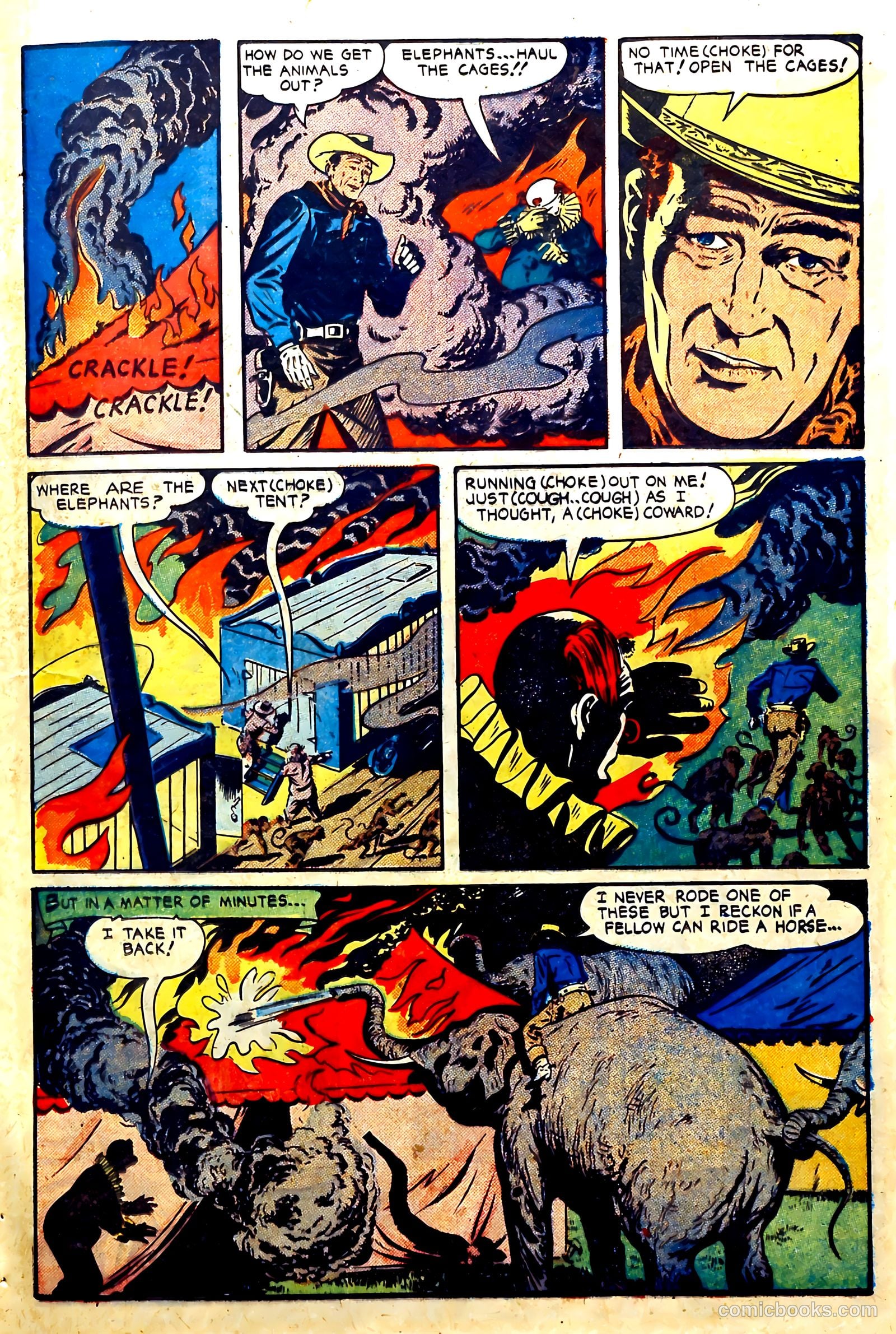 John Wayne Adventure Comics #6 — page 21 of 53