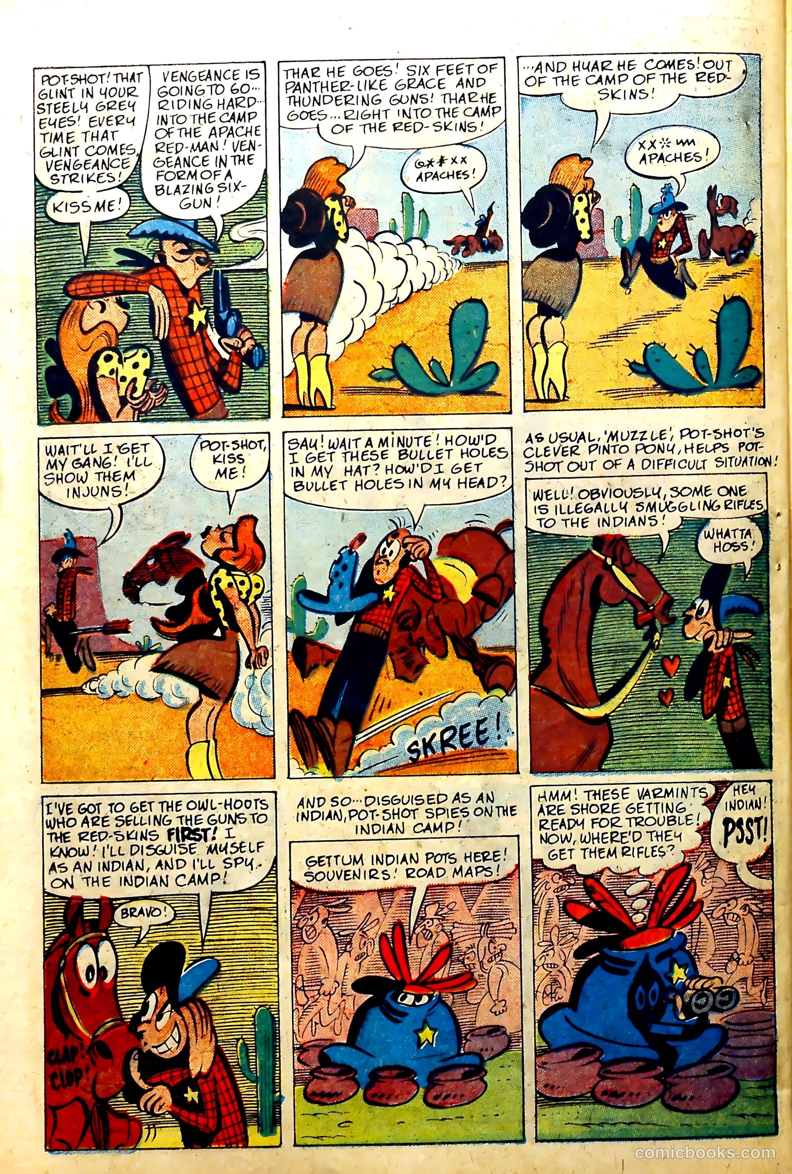 John Wayne Adventure Comics #6 — page 36 of 53