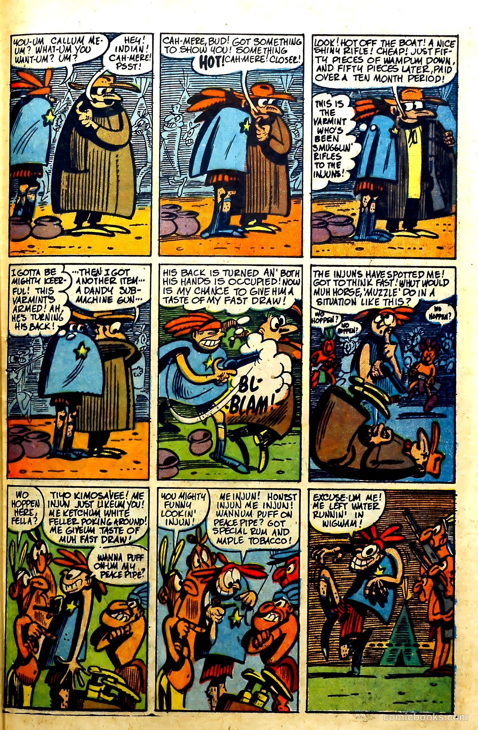 John Wayne Adventure Comics #6 — page 37 of 53