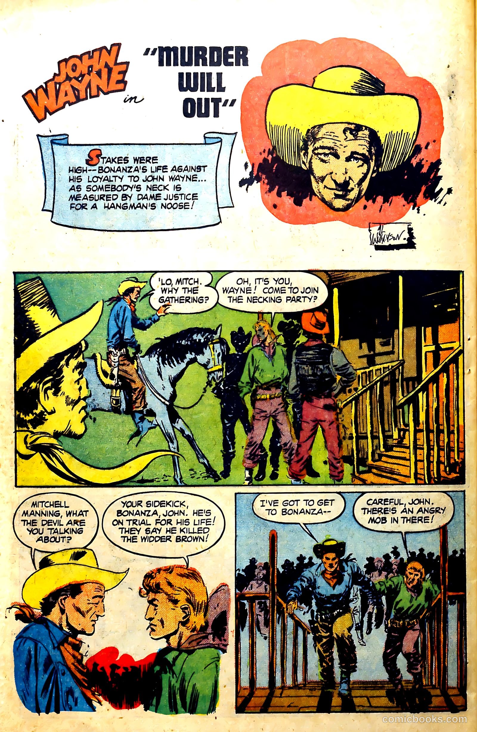 John Wayne Adventure Comics #6 — page 40 of 53