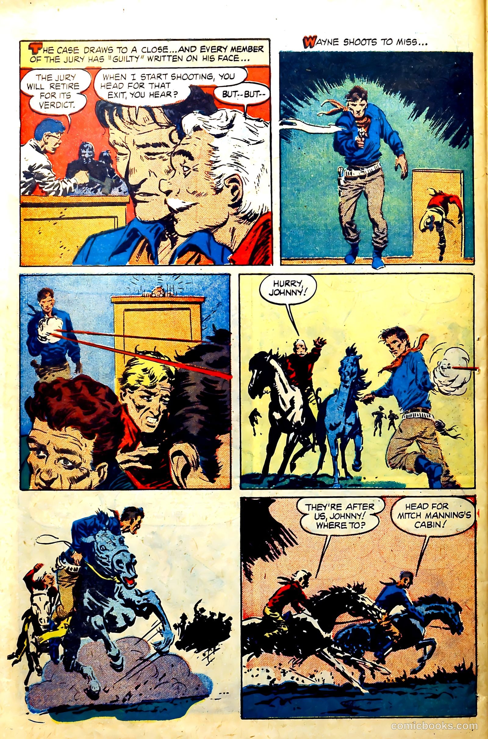 John Wayne Adventure Comics #6 — page 44 of 53