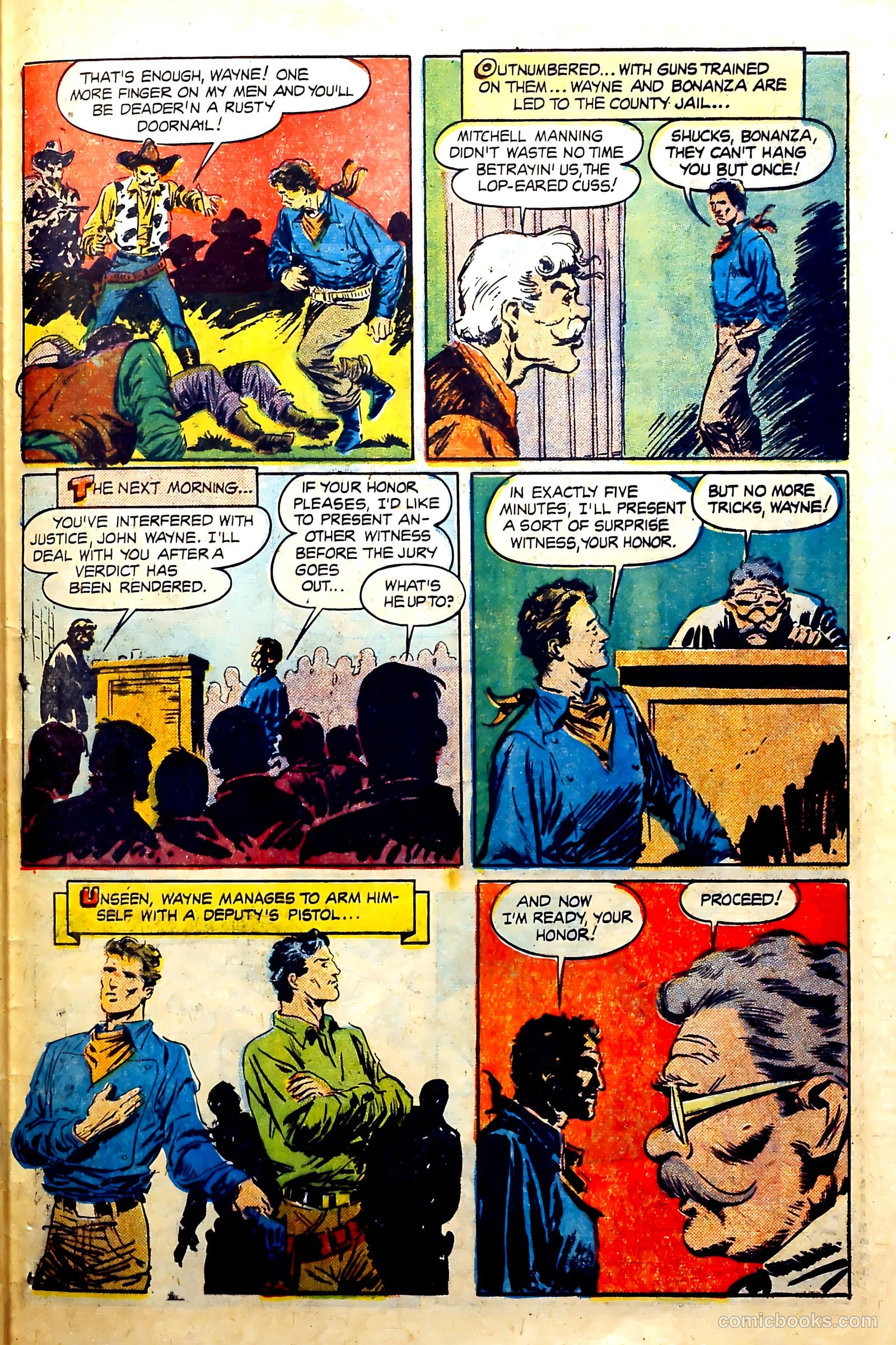 John Wayne Adventure Comics #6 — page 47 of 53