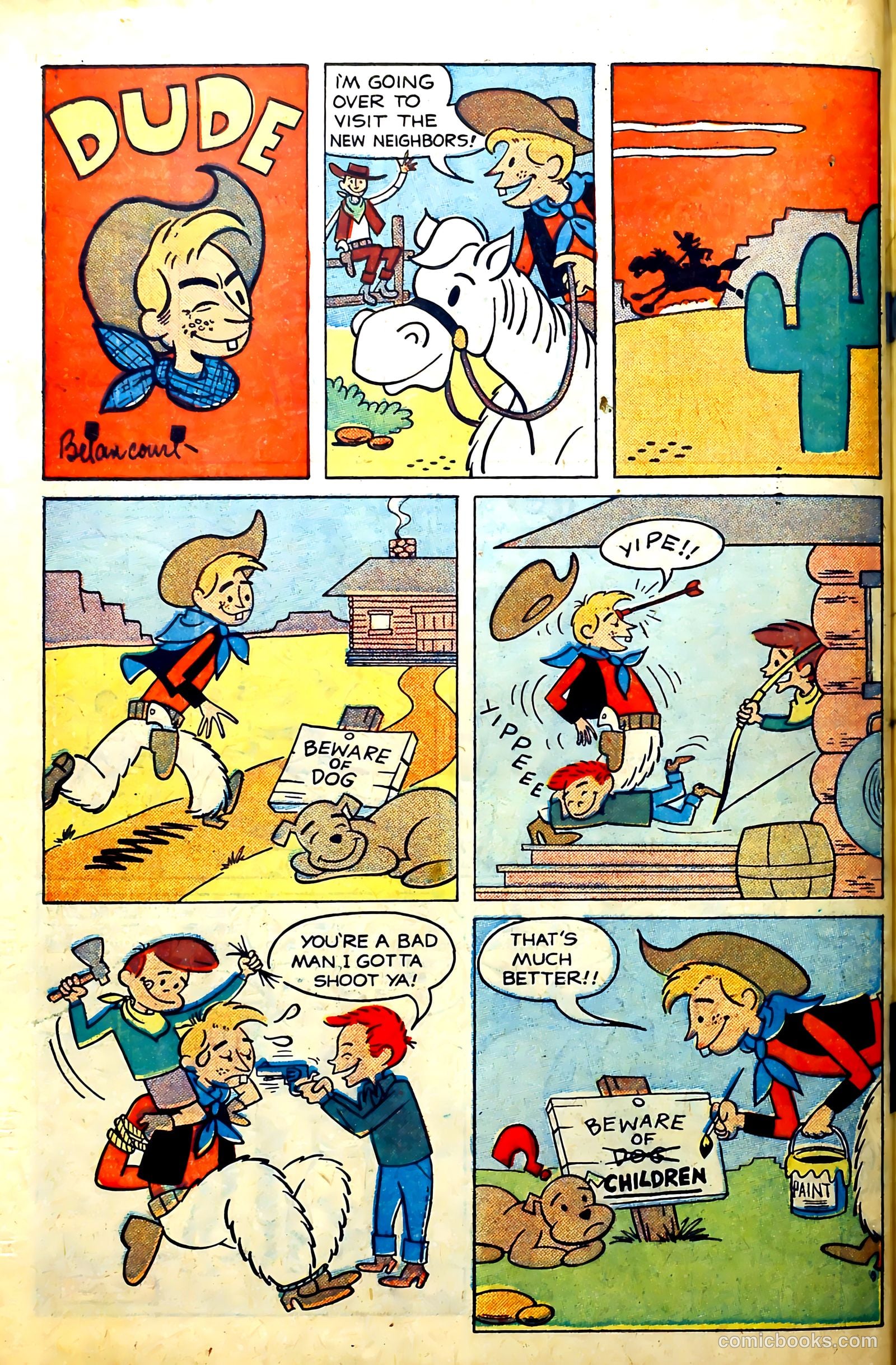 John Wayne Adventure Comics #6 — page 50 of 53