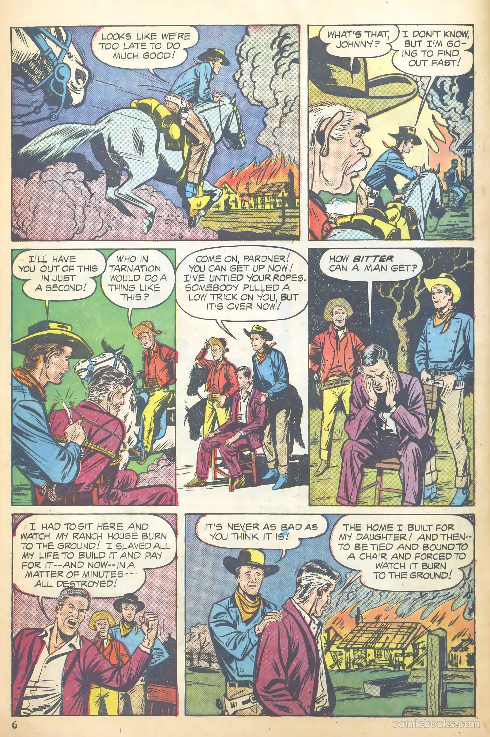 John Wayne Adventure Comics #7 — page 6 of 52