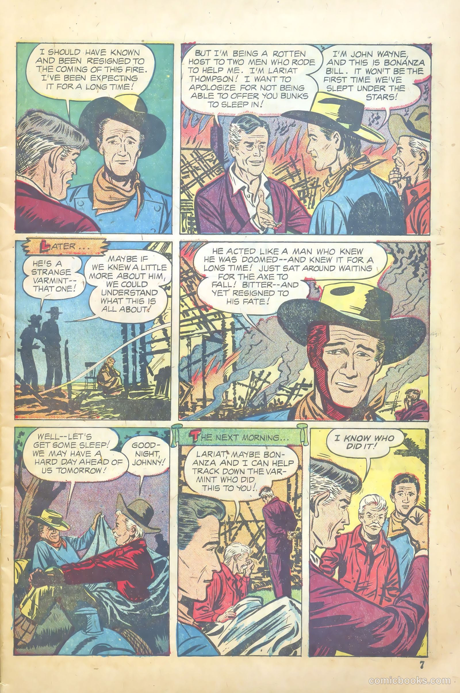 John Wayne Adventure Comics #7 — page 7 of 52