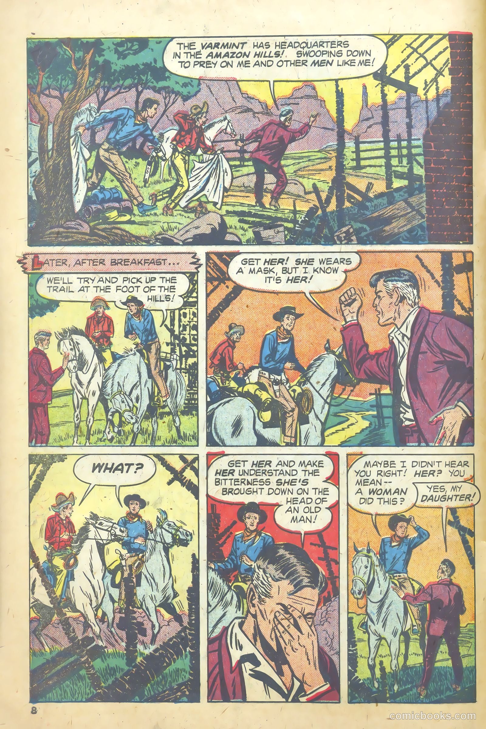 John Wayne Adventure Comics #7 — page 8 of 52