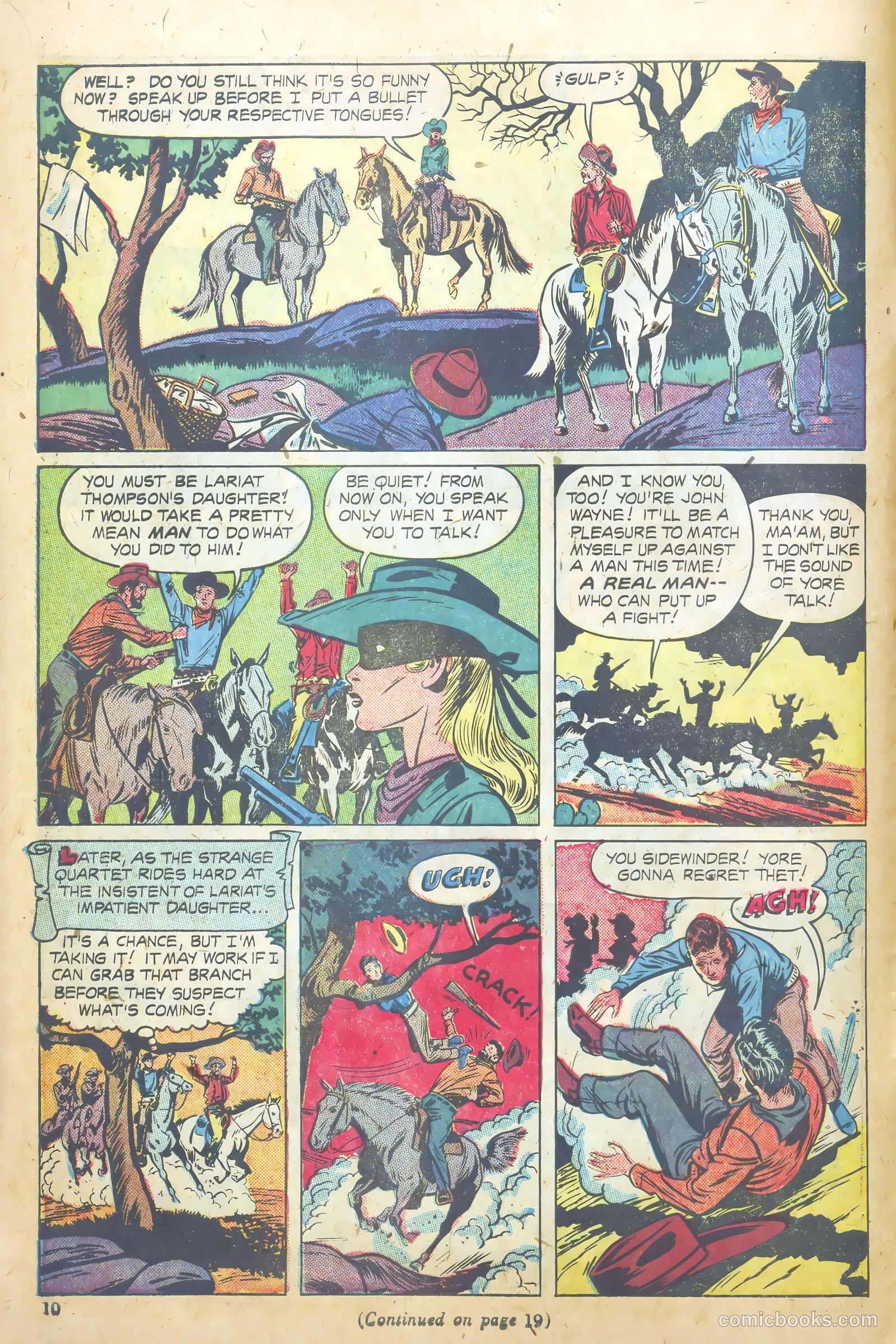 John Wayne Adventure Comics #7 — page 10 of 52