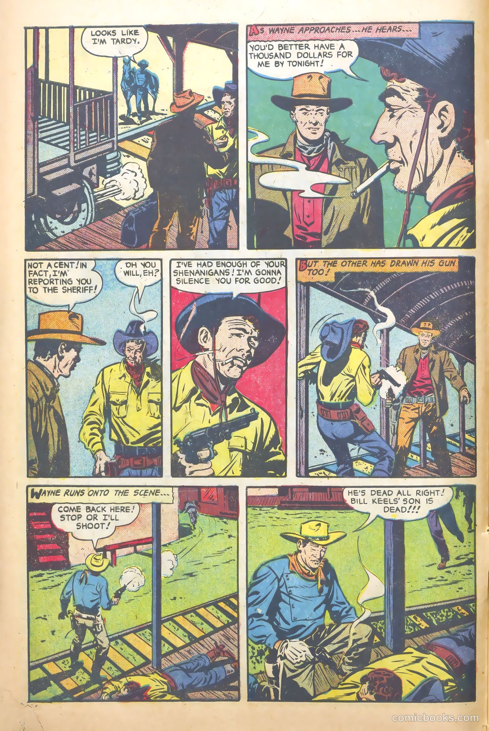 John Wayne Adventure Comics #7 — page 12 of 52