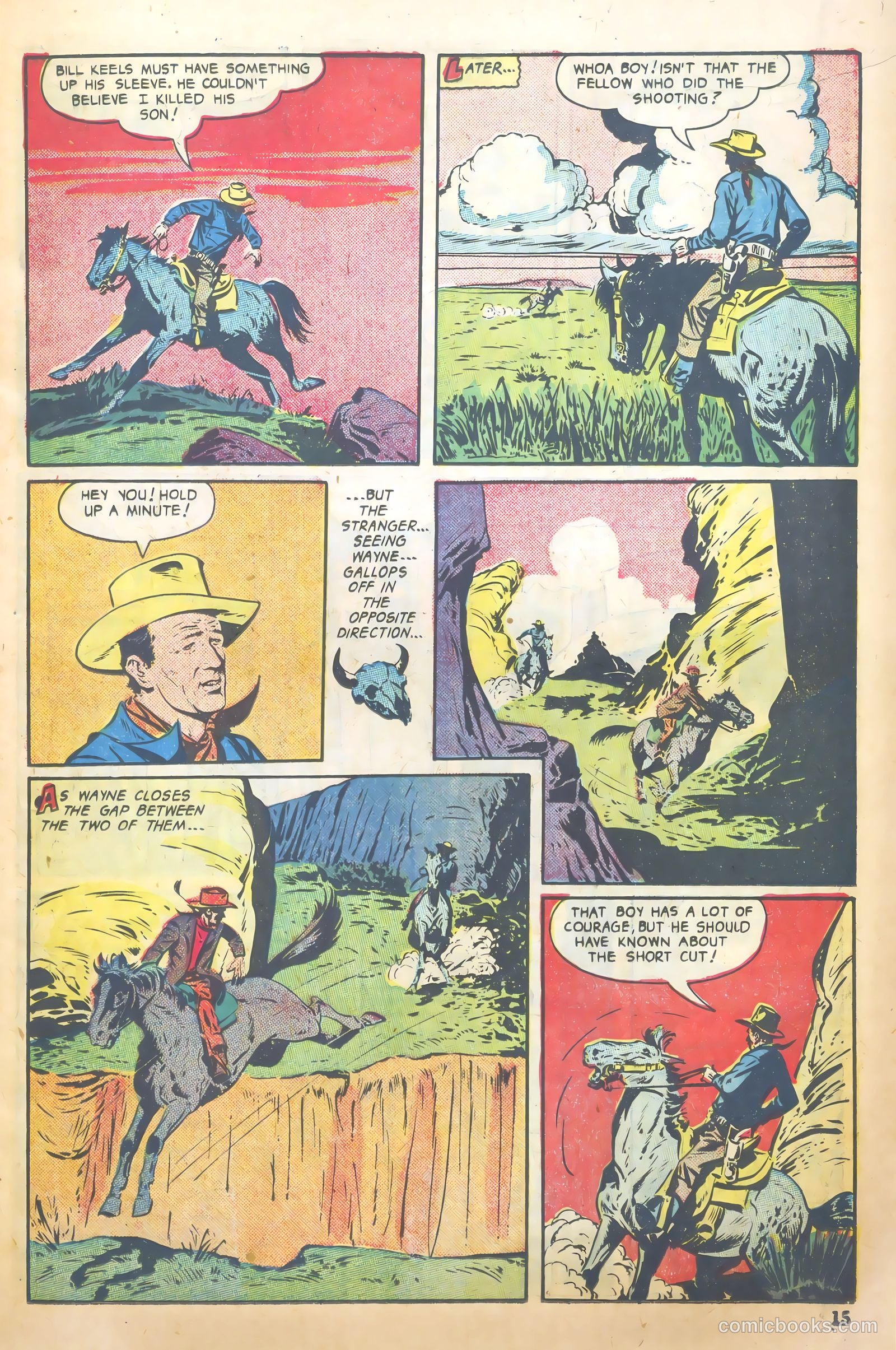 John Wayne Adventure Comics #7 — page 15 of 52