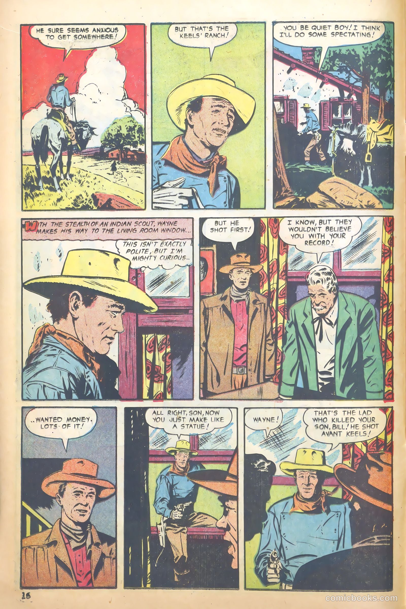 John Wayne Adventure Comics #7 — page 16 of 52