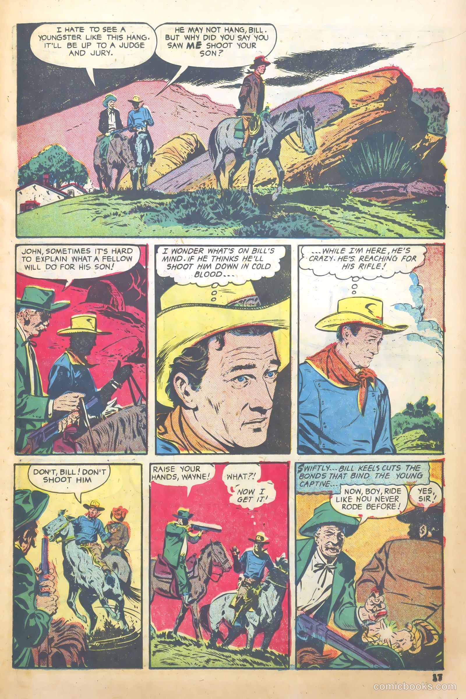 John Wayne Adventure Comics #7 — page 17 of 52