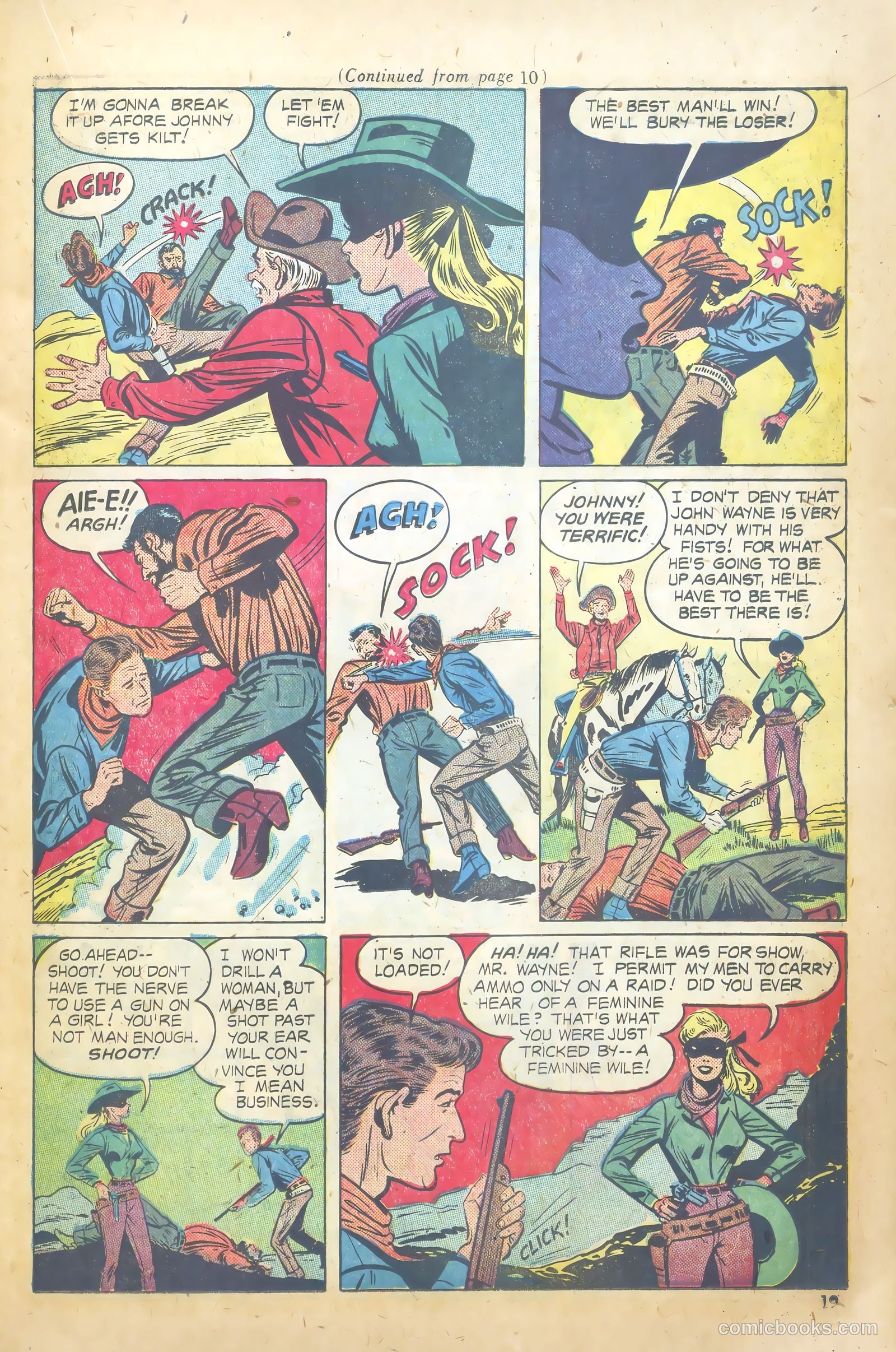John Wayne Adventure Comics #7 — page 19 of 52