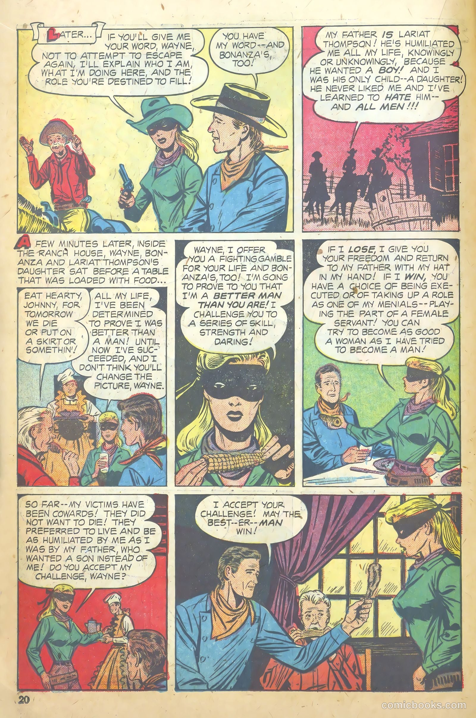 John Wayne Adventure Comics #7 — page 20 of 52