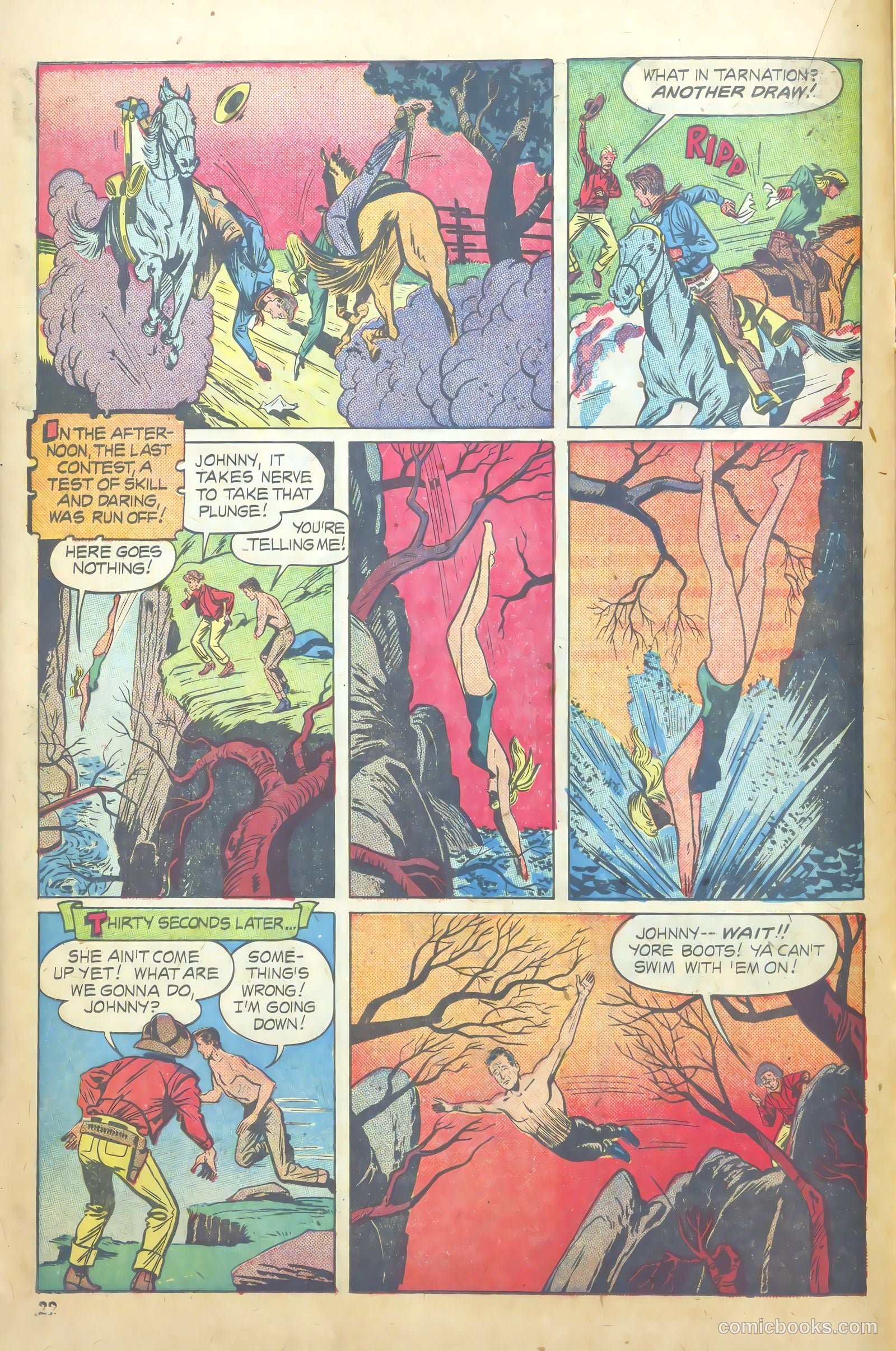 John Wayne Adventure Comics #7 — page 22 of 52
