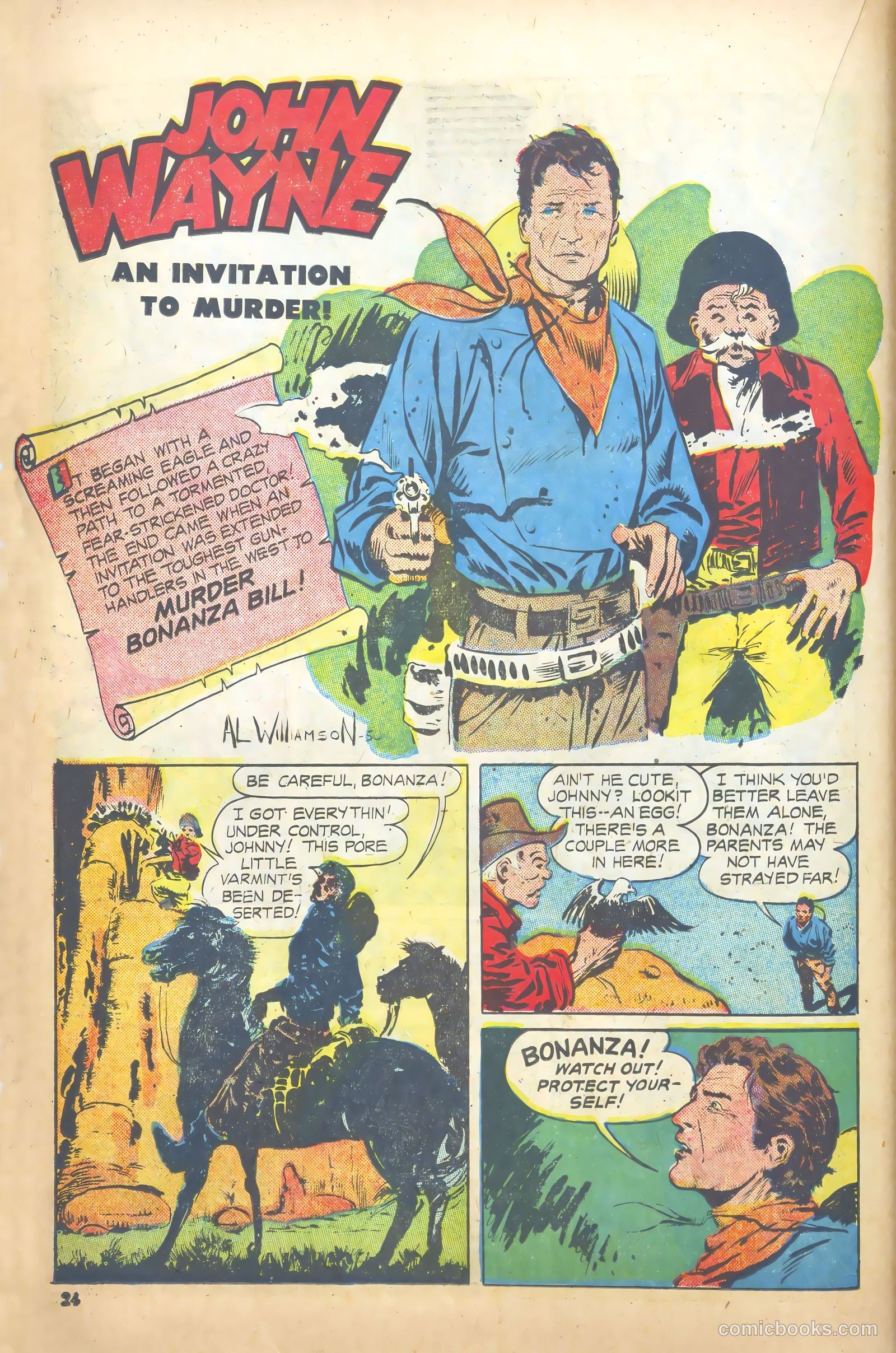 John Wayne Adventure Comics #7 — page 24 of 52