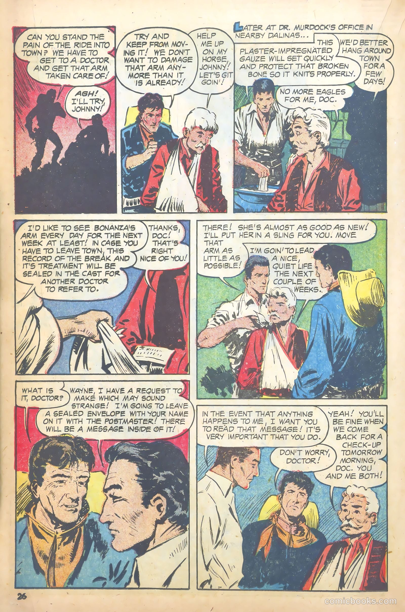John Wayne Adventure Comics #7 — page 26 of 52
