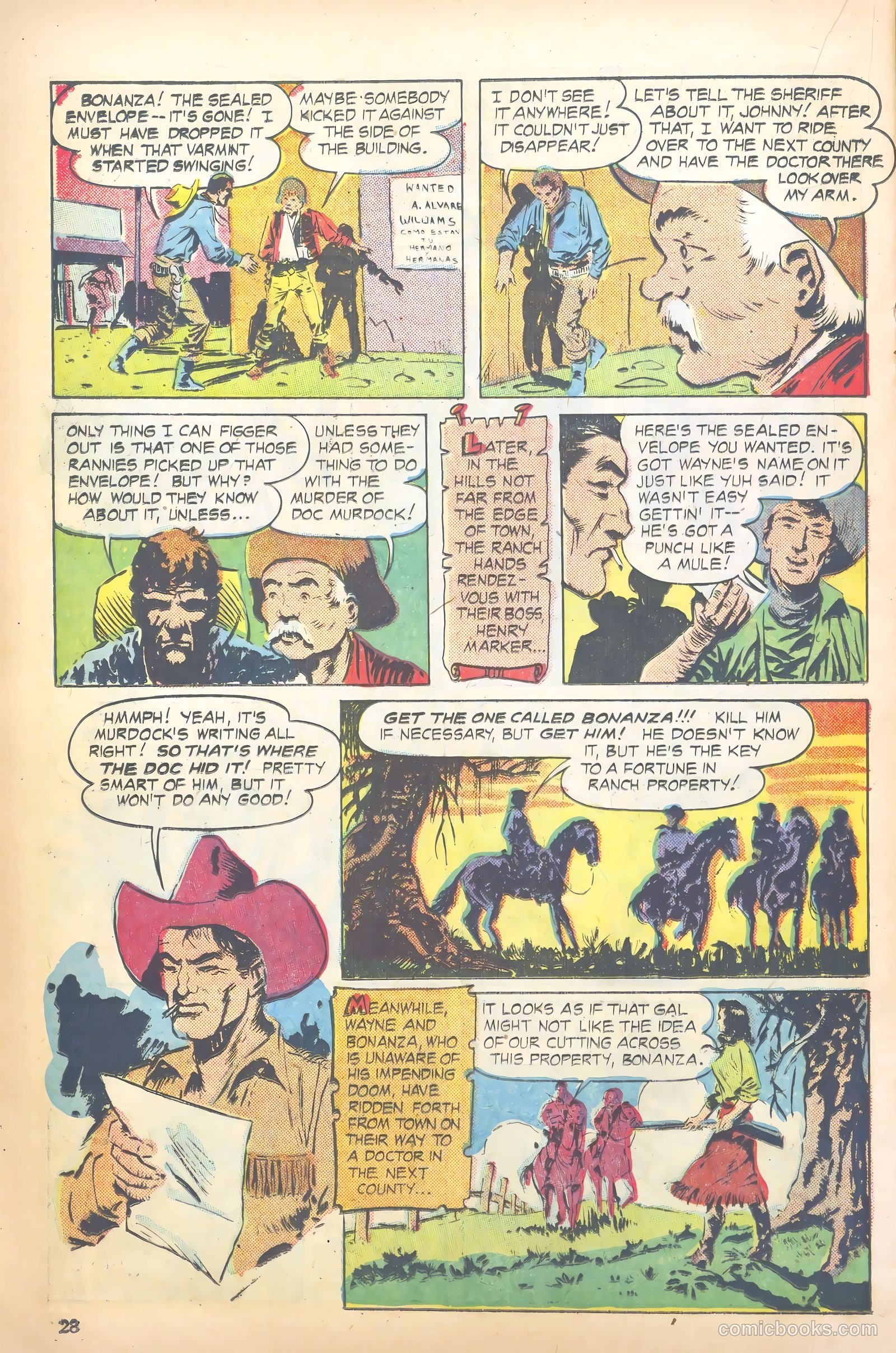 John Wayne Adventure Comics #7 — page 28 of 52