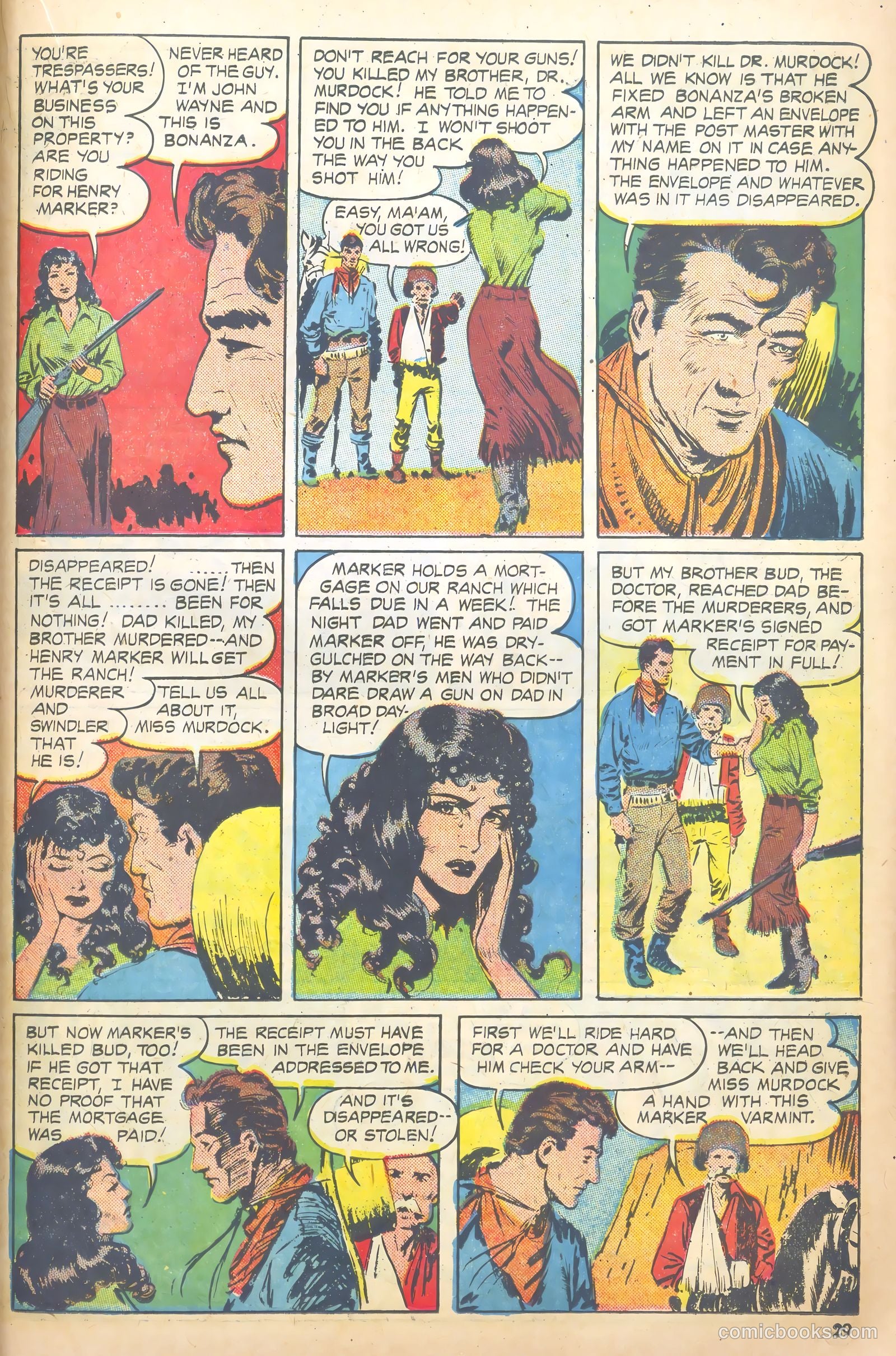 John Wayne Adventure Comics #7 — page 29 of 52
