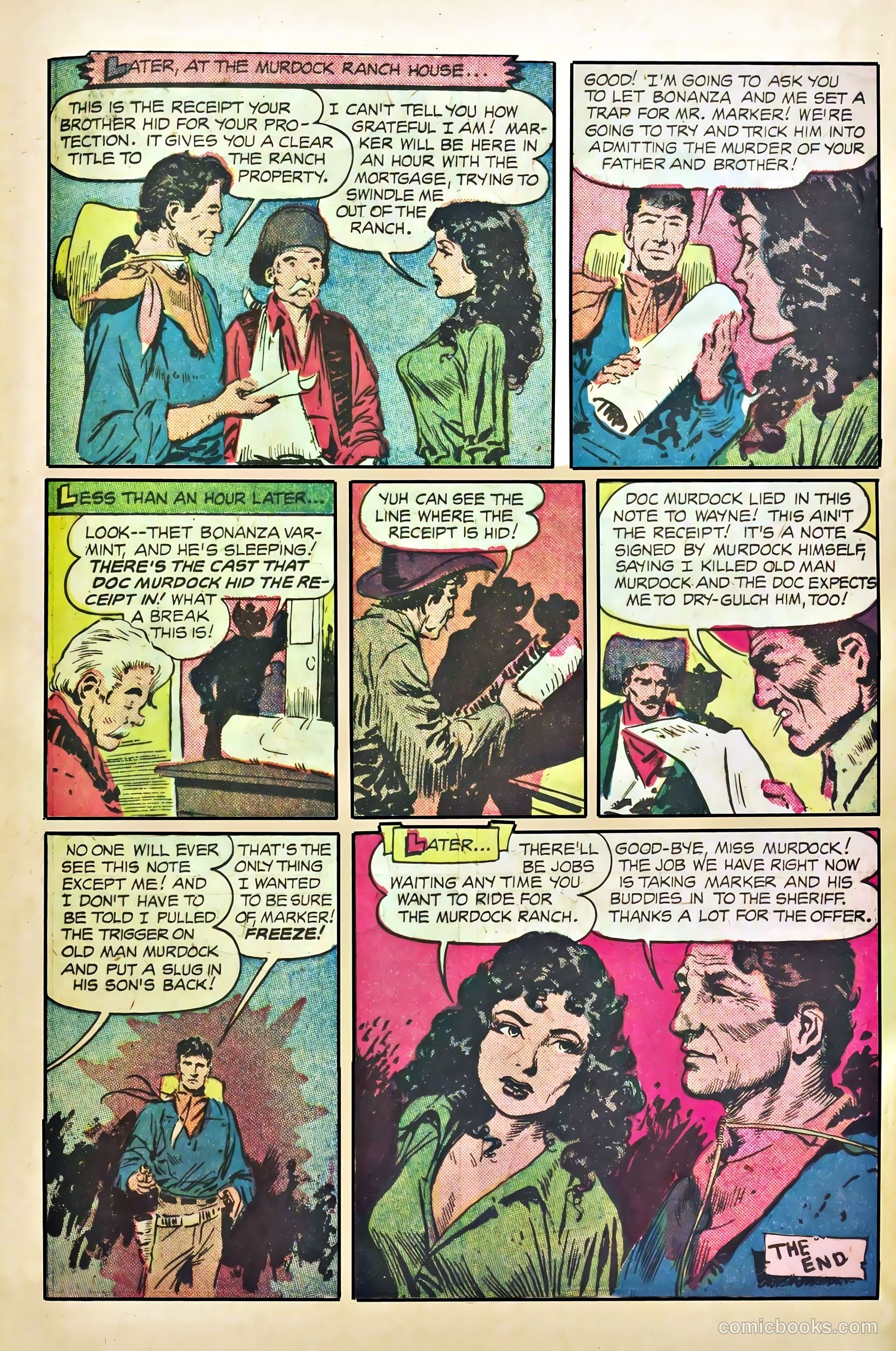 John Wayne Adventure Comics #7 — page 33 of 52