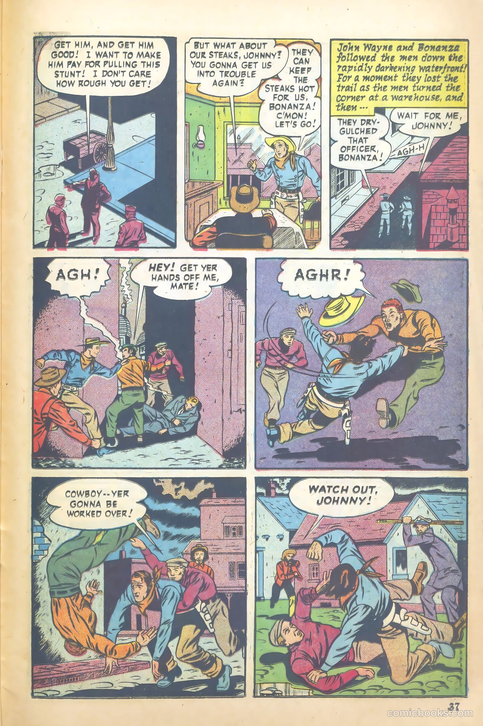 John Wayne Adventure Comics #7 — page 37 of 52