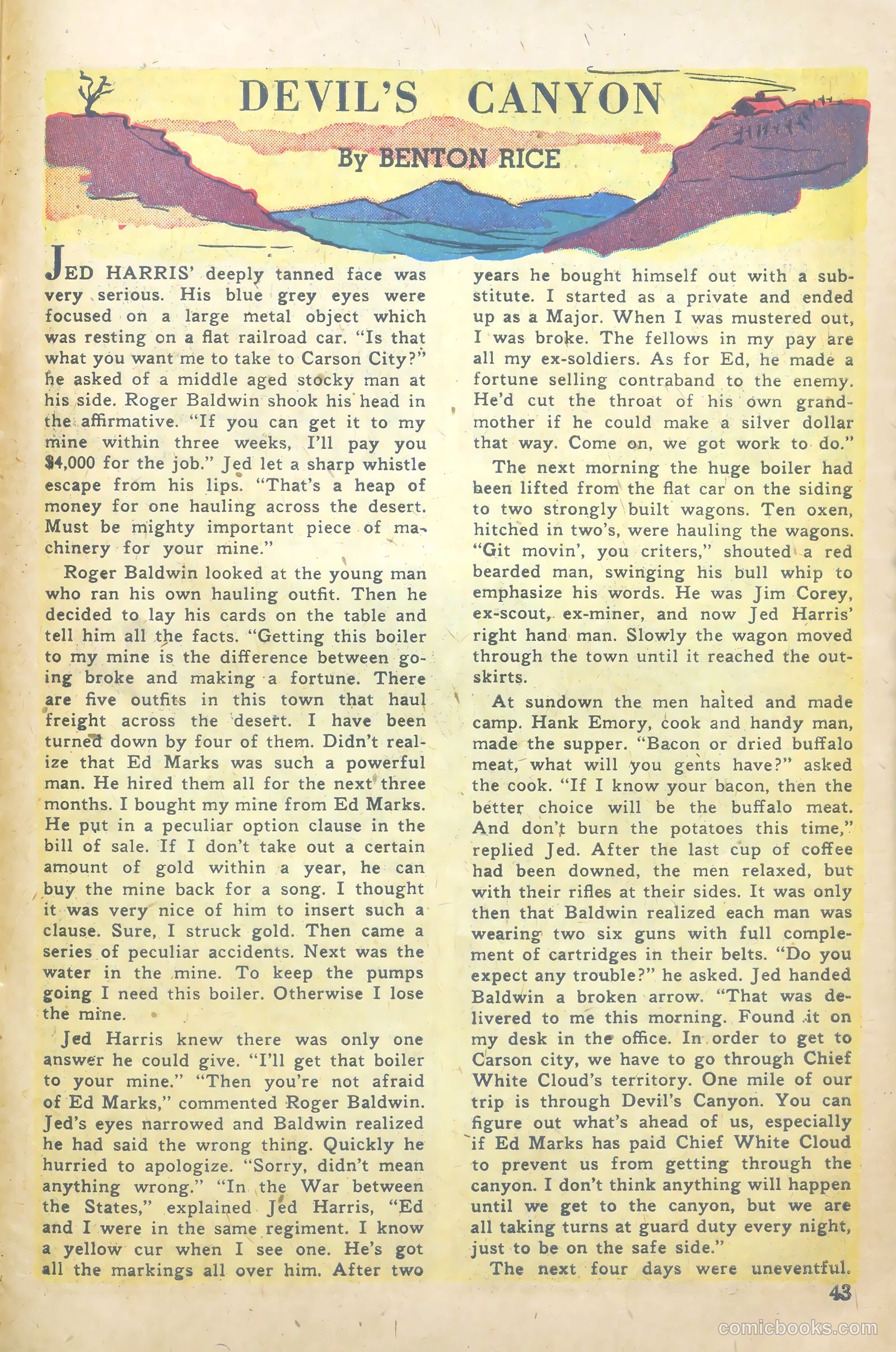John Wayne Adventure Comics #7 — page 43 of 52