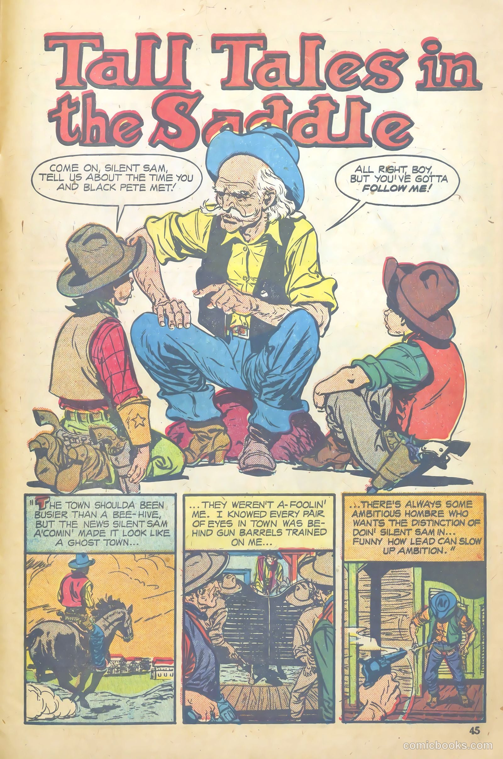 John Wayne Adventure Comics #7 — page 45 of 52