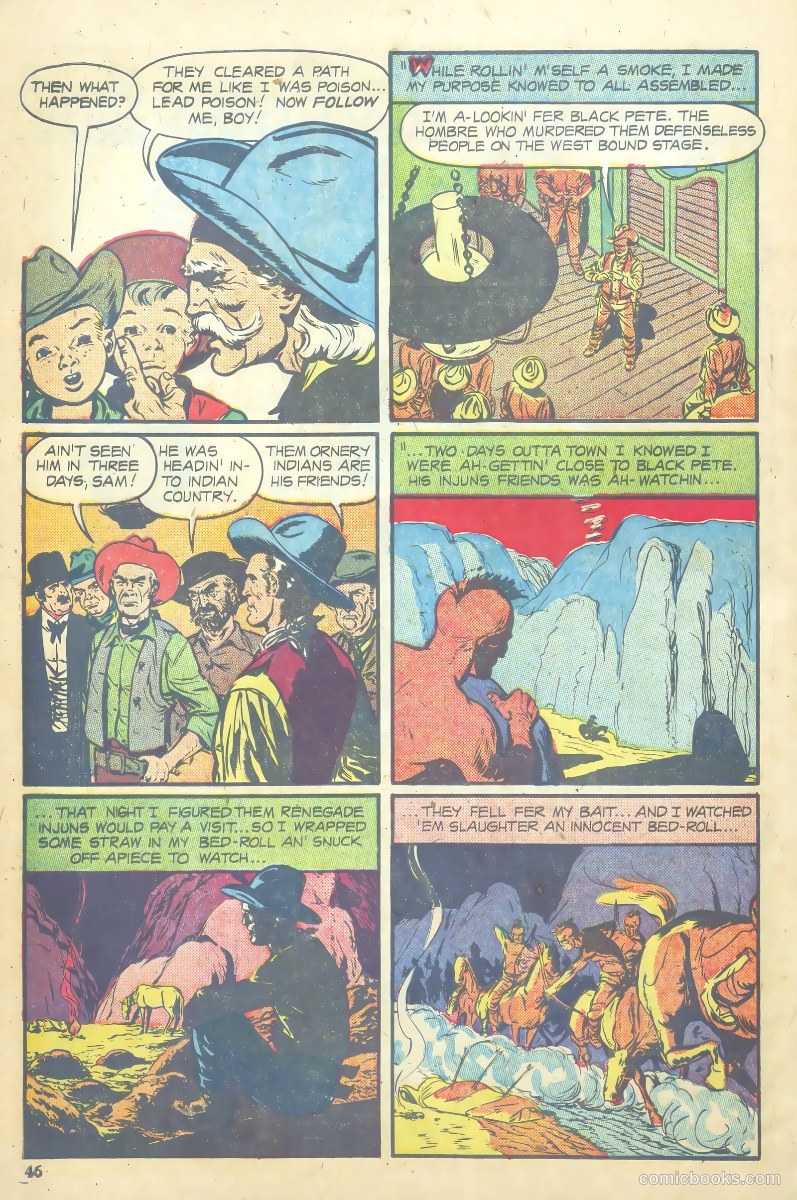 John Wayne Adventure Comics #7 — page 46 of 52