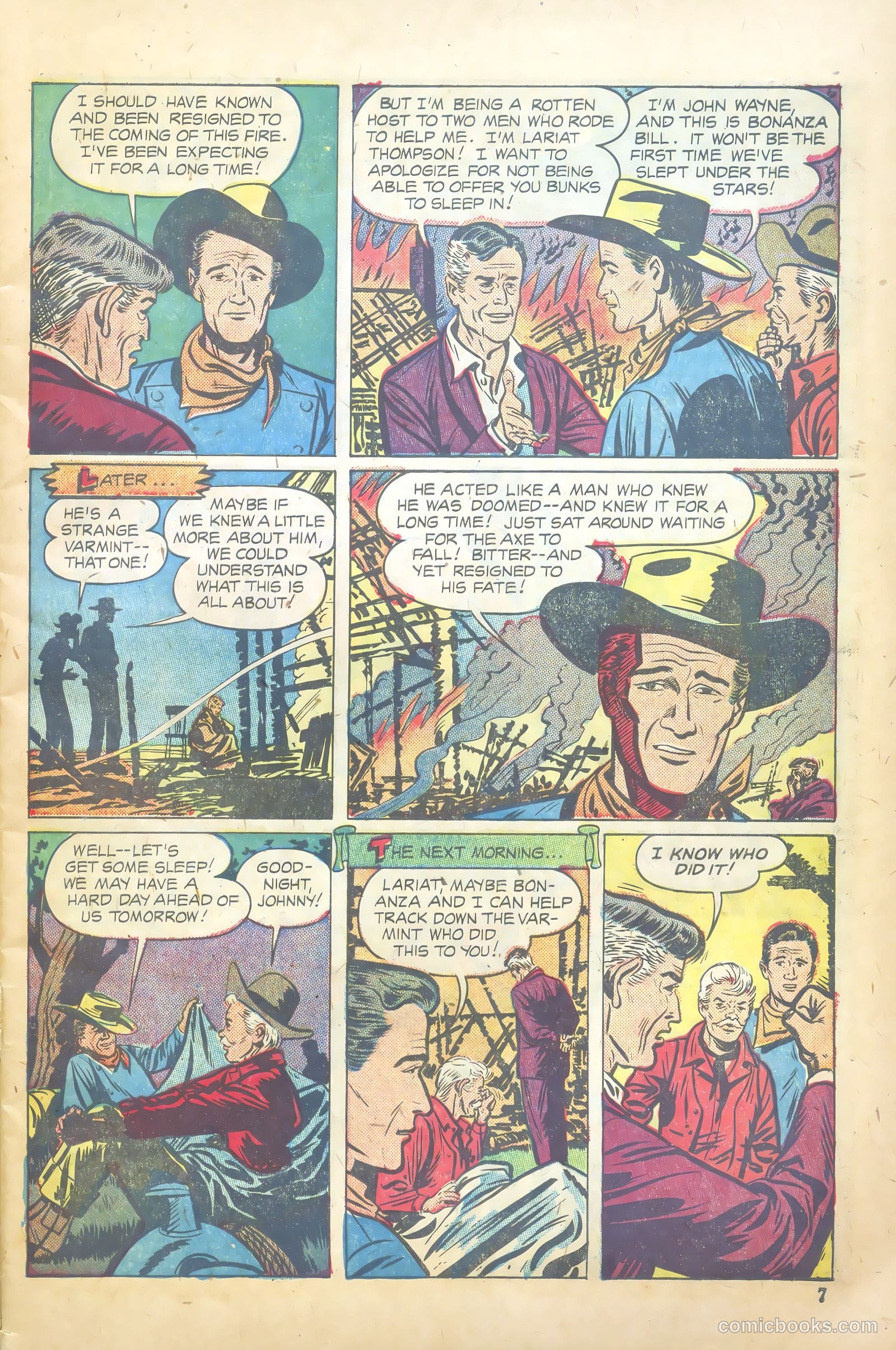 John Wayne Adventure Comics #7 — page 7 of 52
