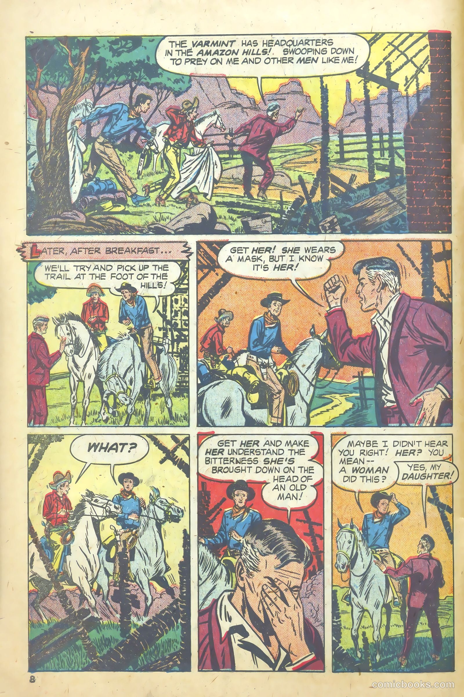 John Wayne Adventure Comics #7 — page 8 of 52