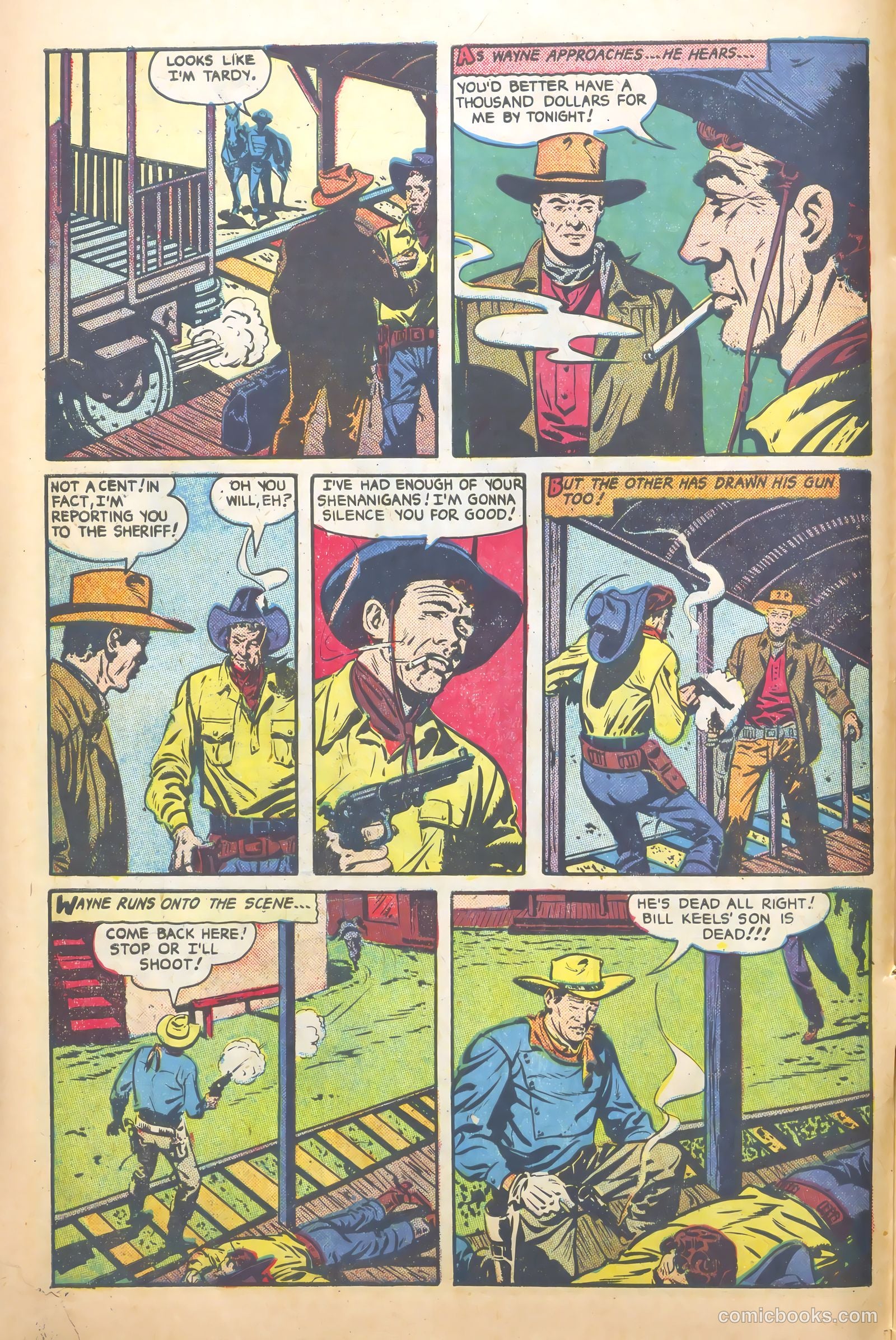John Wayne Adventure Comics #7 — page 12 of 52