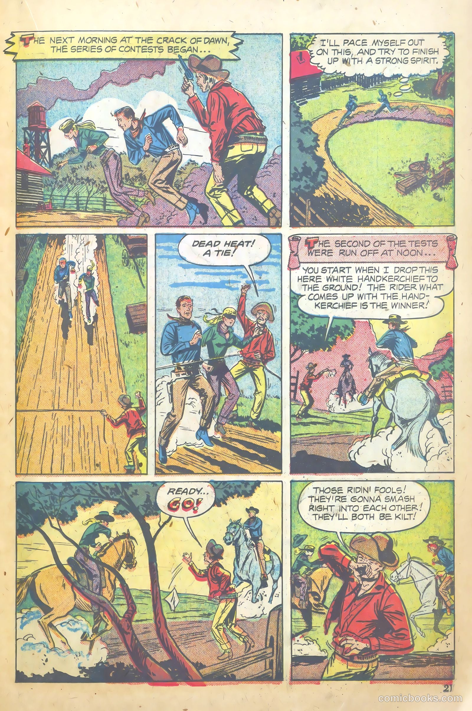 John Wayne Adventure Comics #7 — page 21 of 52