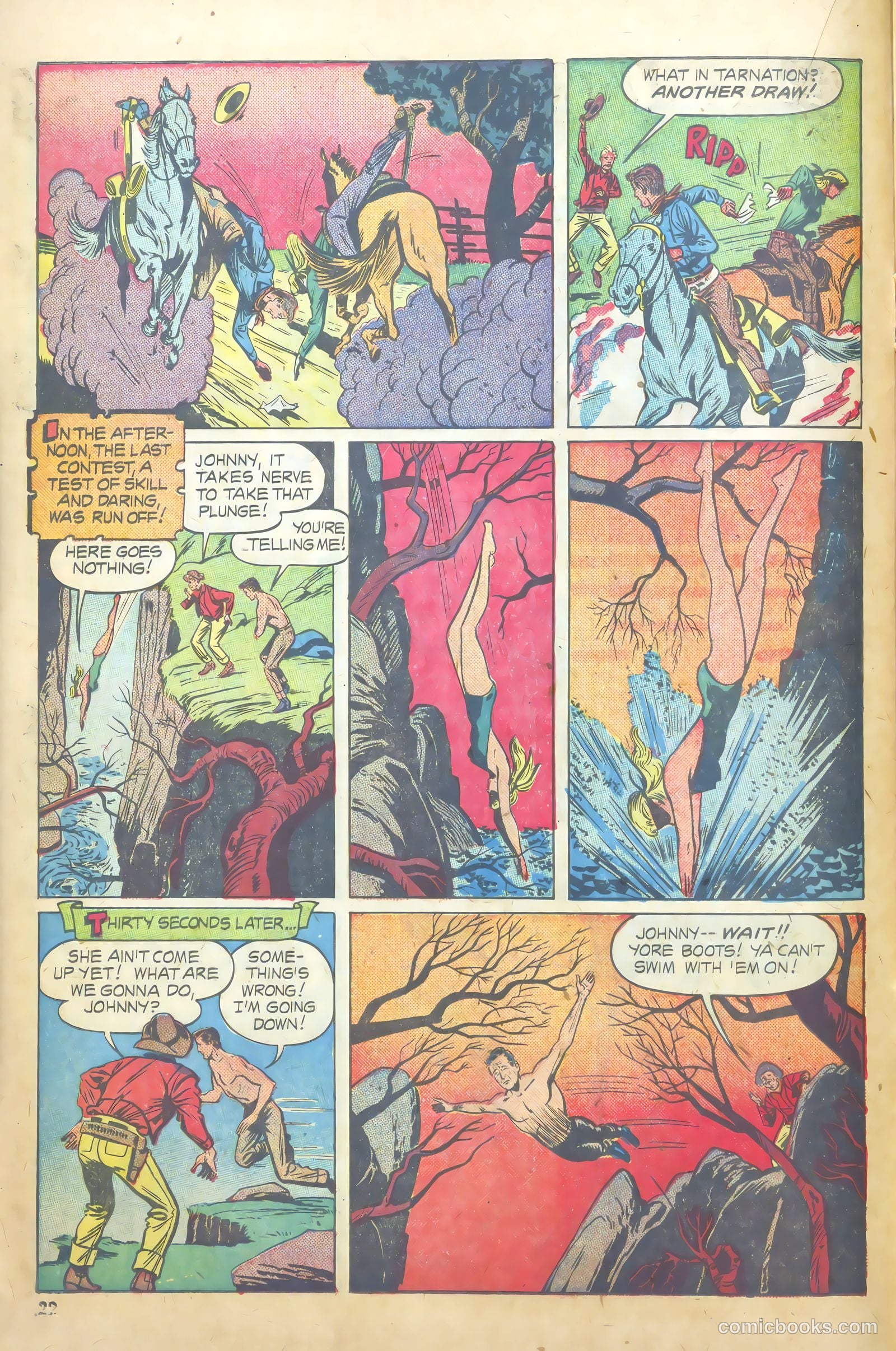 John Wayne Adventure Comics #7 — page 22 of 52