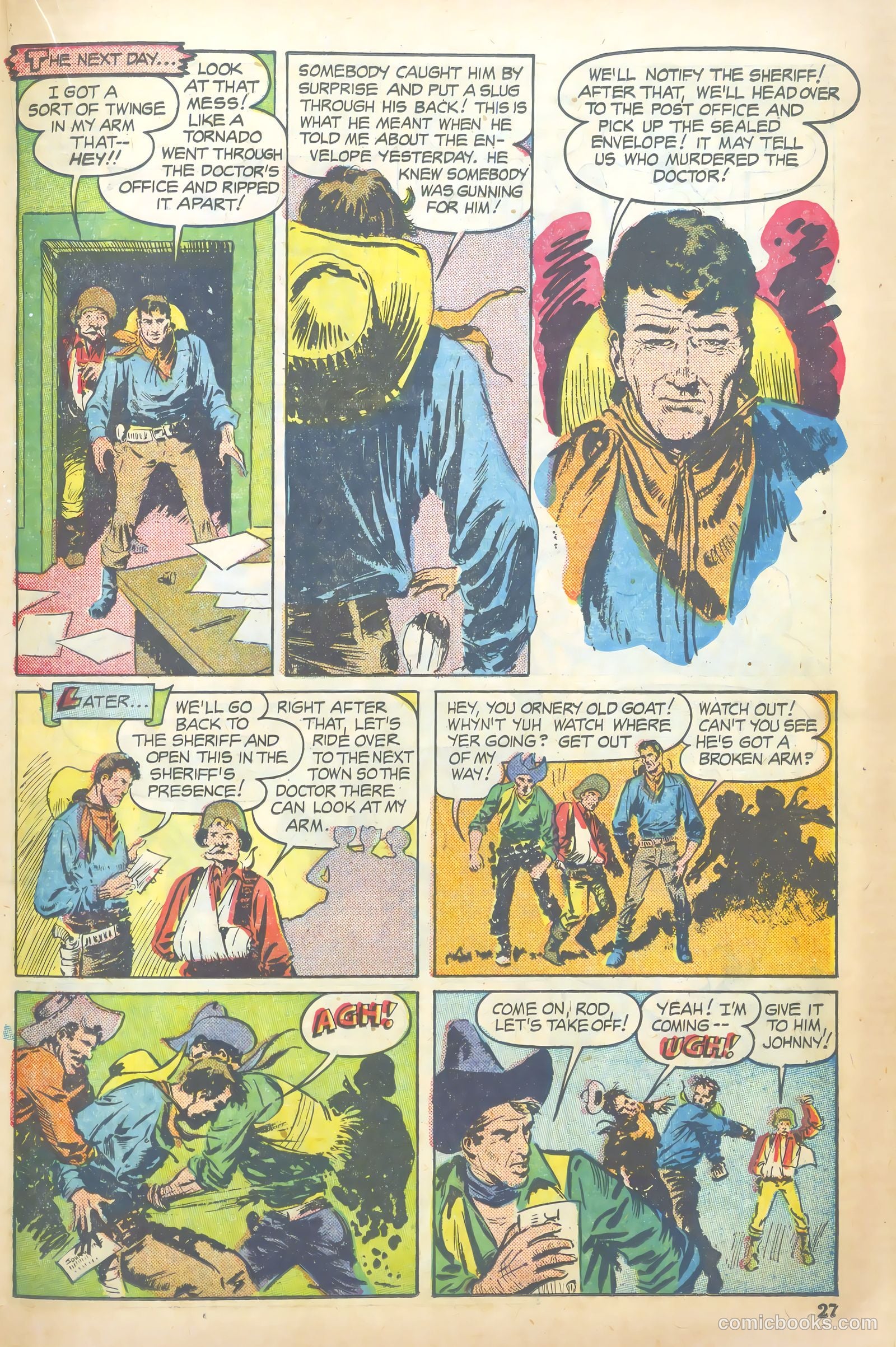 John Wayne Adventure Comics #7 — page 27 of 52
