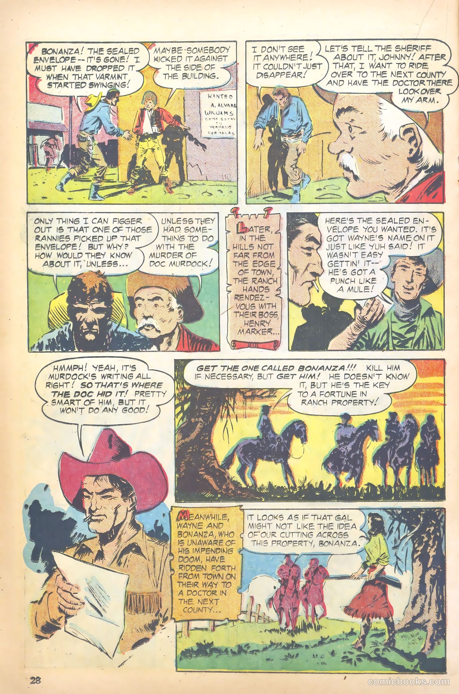 John Wayne Adventure Comics #7 — page 28 of 52