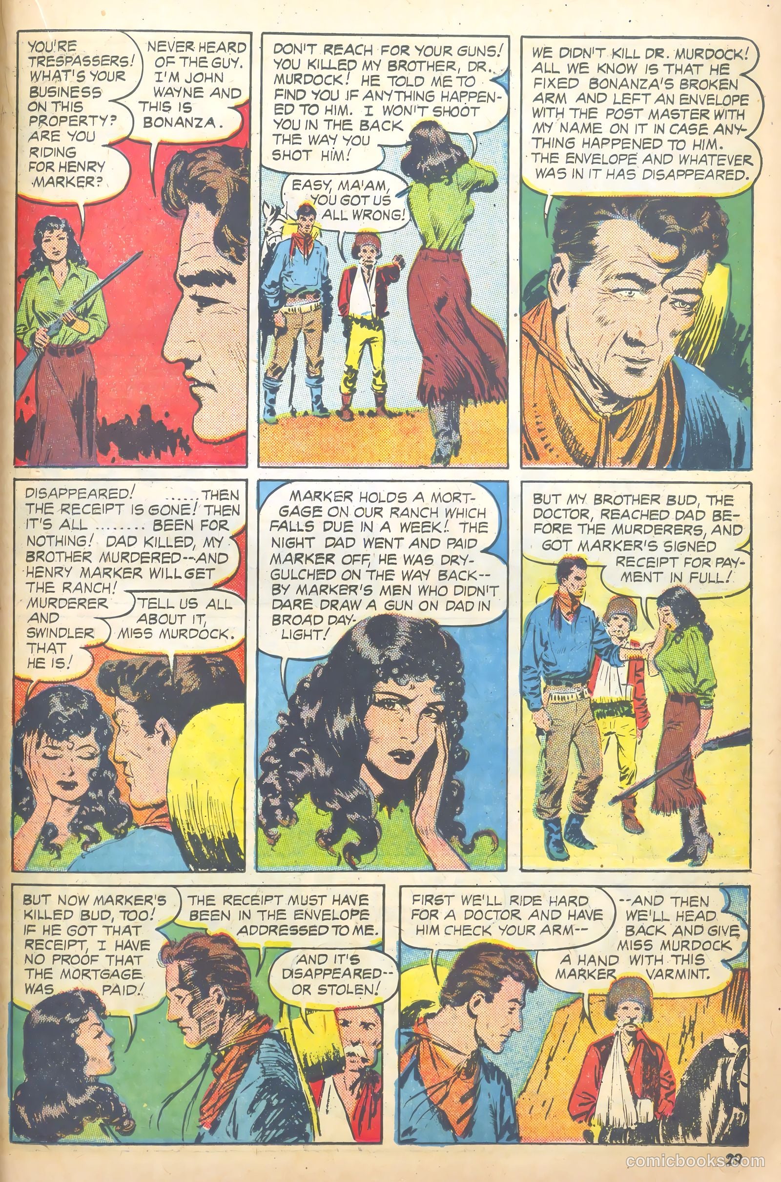 John Wayne Adventure Comics #7 — page 29 of 52