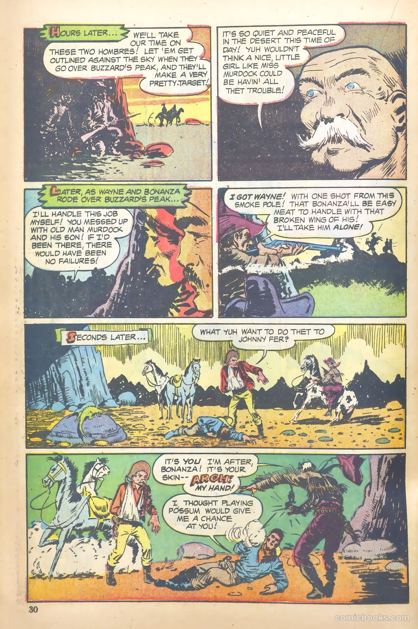 John Wayne Adventure Comics #7 — page 30 of 52
