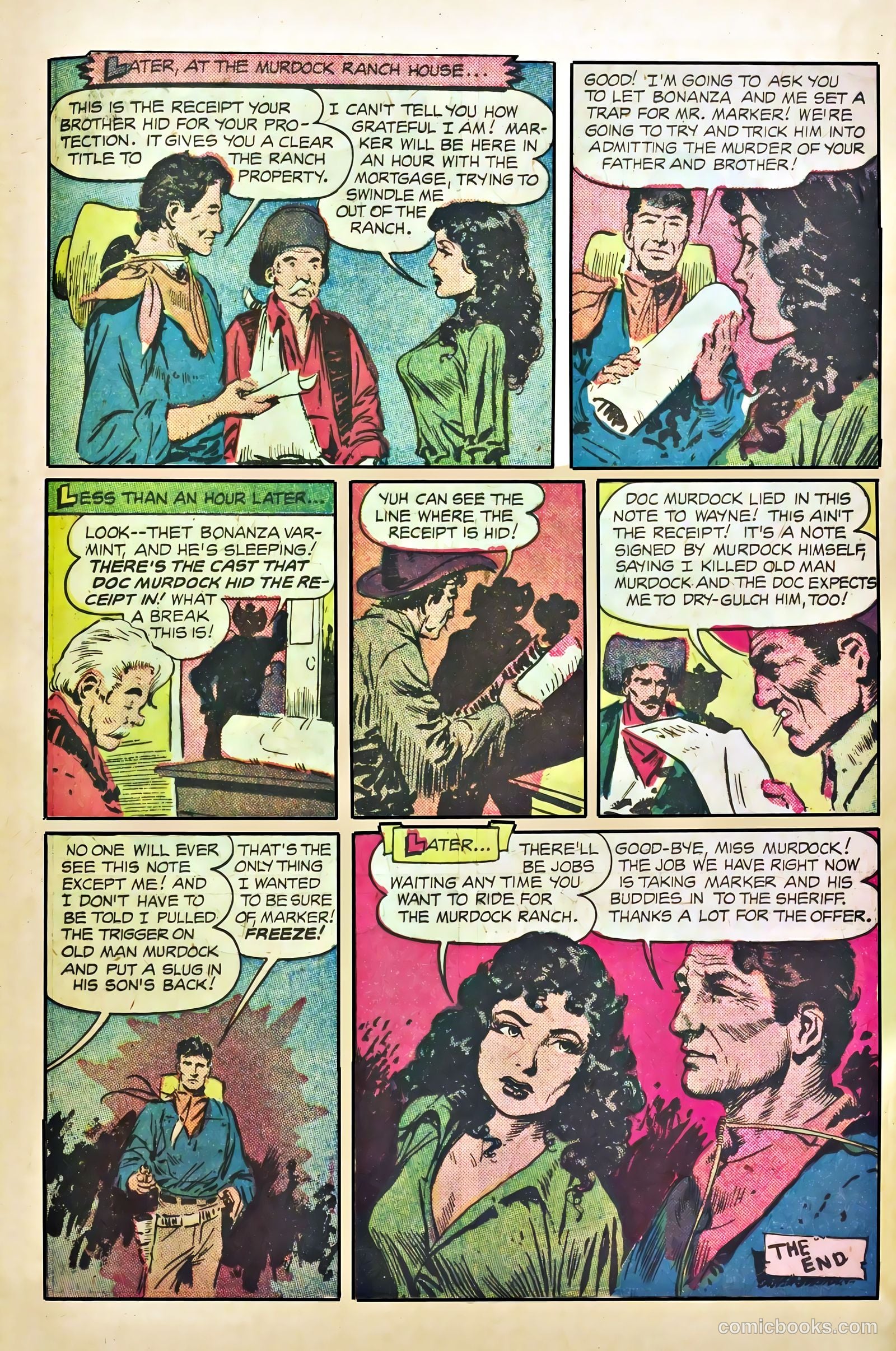 John Wayne Adventure Comics #7 — page 33 of 52