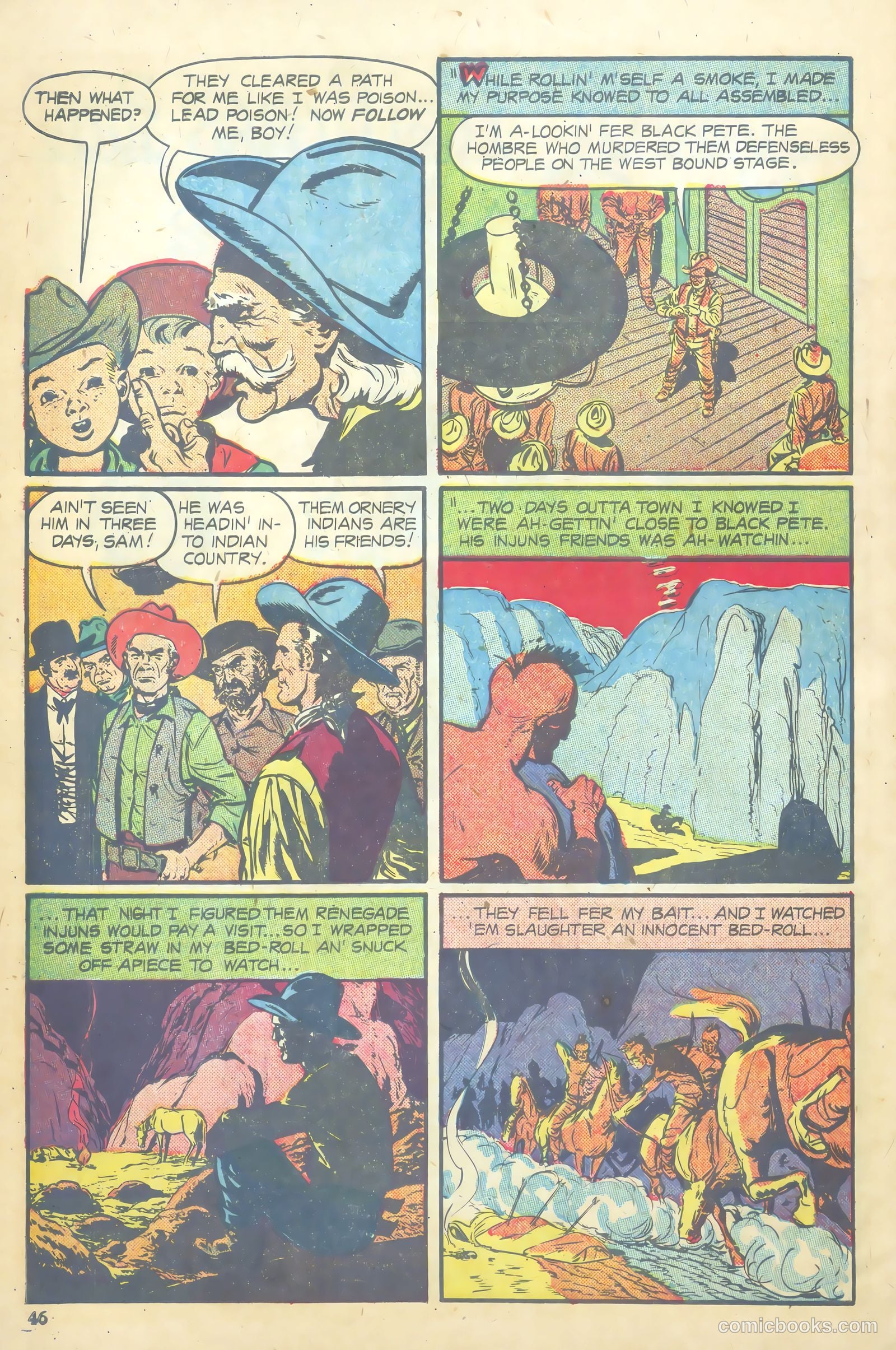 John Wayne Adventure Comics #7 — page 46 of 52