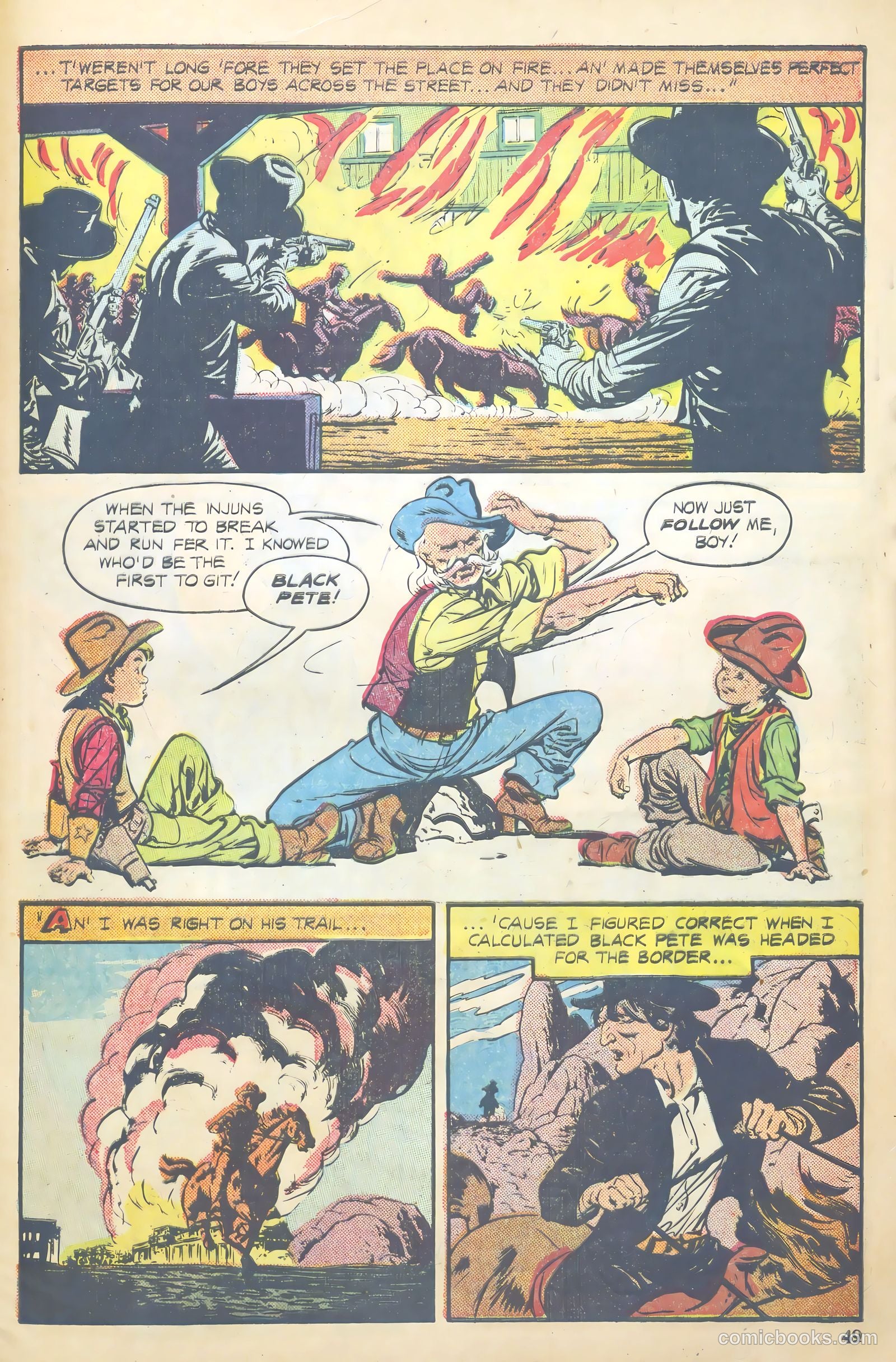 John Wayne Adventure Comics #7 — page 49 of 52